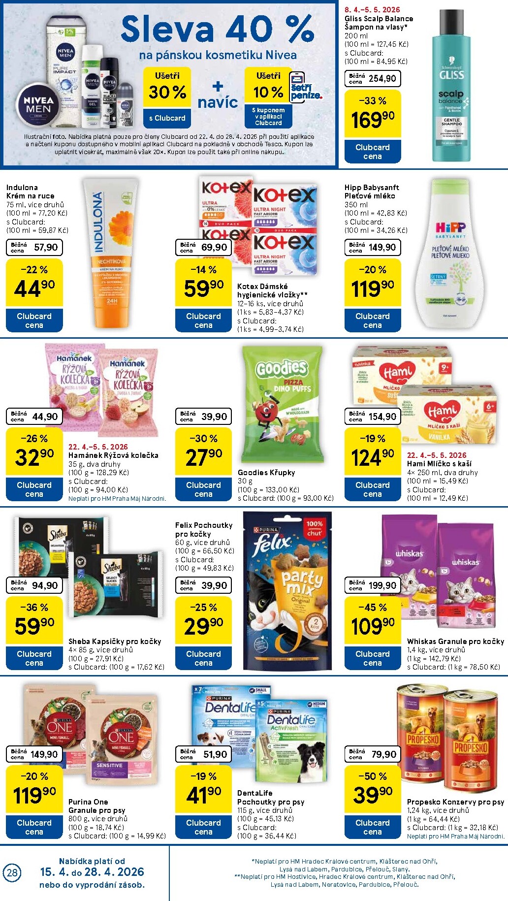 tesco - Budoucí Tesco leták platný od středy 22.04.2026 do úterý 28.04.2026 - page: 28