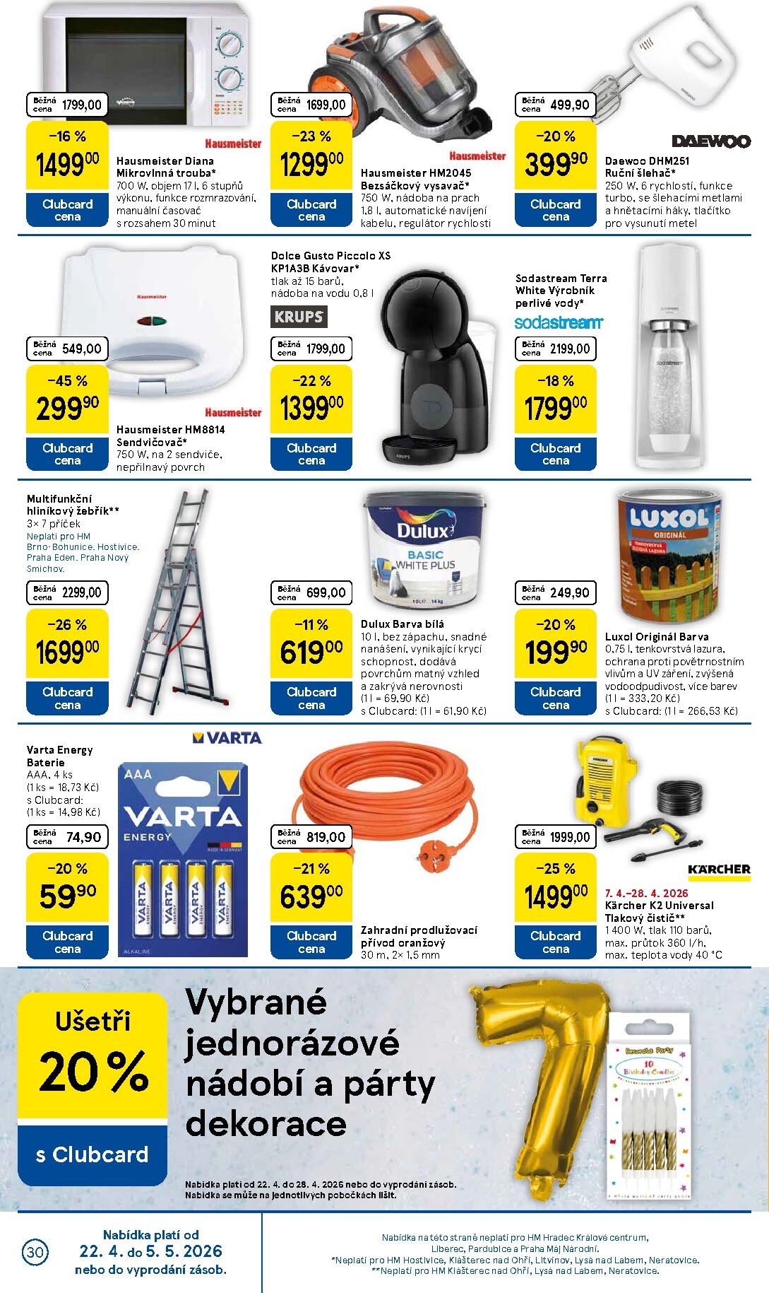 tesco - Budoucí Tesco leták platný od středy 22.04.2026 do úterý 28.04.2026 - page: 30