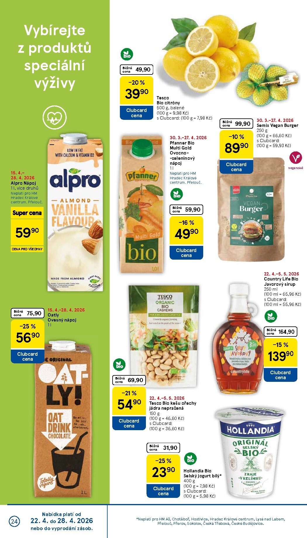 tesco - Budoucí Tesco leták platný od středy 22.04.2026 do úterý 28.04.2026 - page: 24
