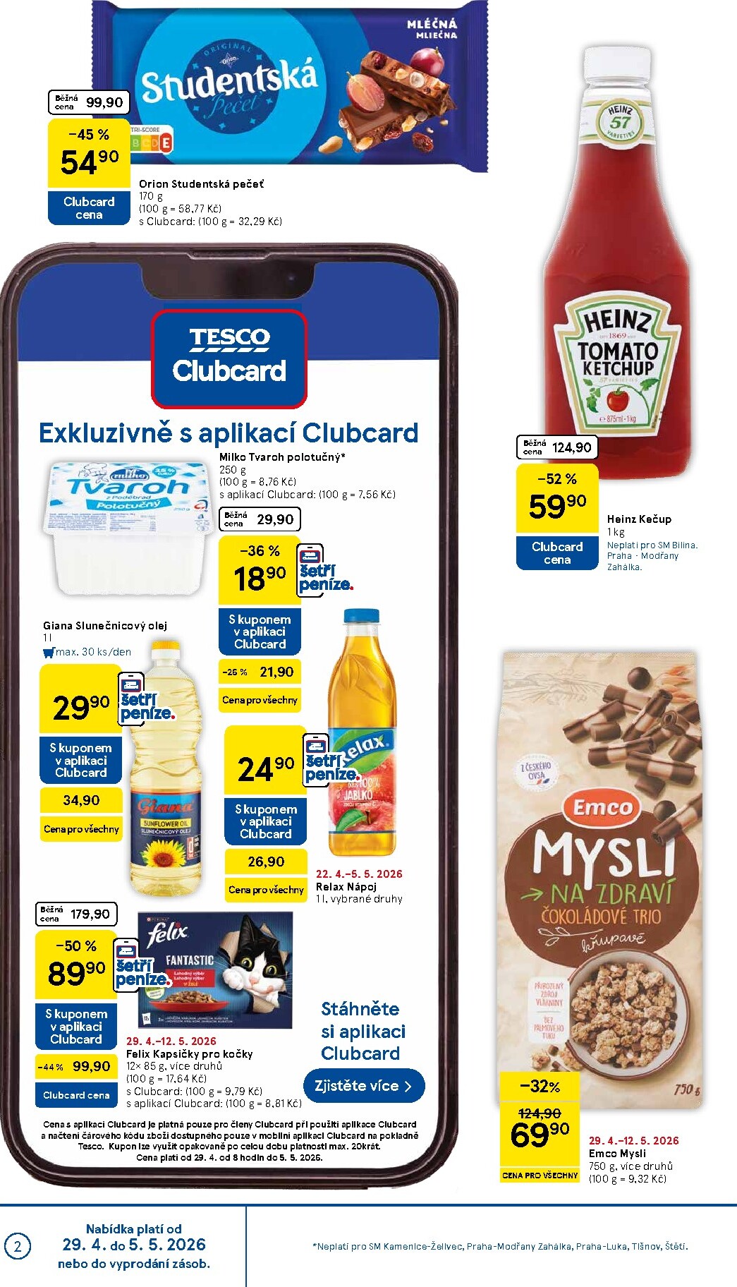 tesco - Budoucí Tesco supermarket leták platný od středy 29.04.2026 do úterý 05.05.2026 - page: 2