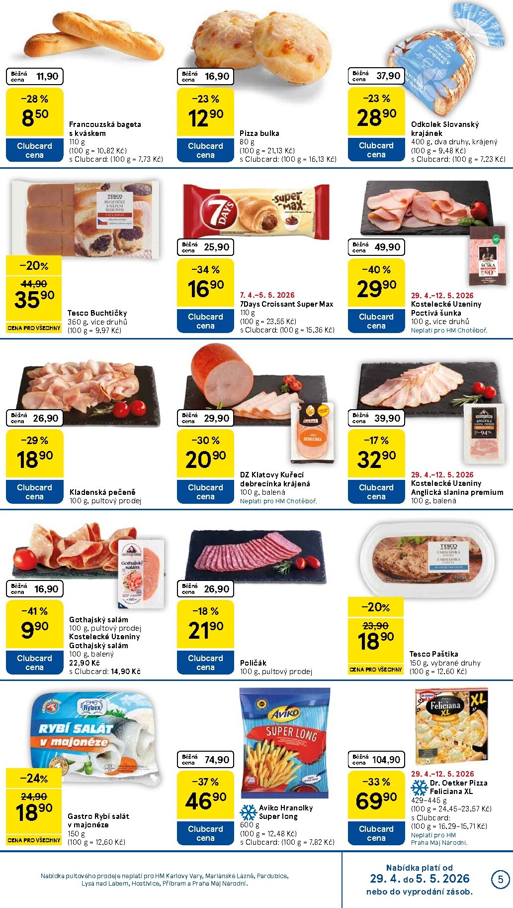 tesco - Budoucí Tesco leták platný od středy 29.04.2026 do úterý 05.05.2026 - page: 5