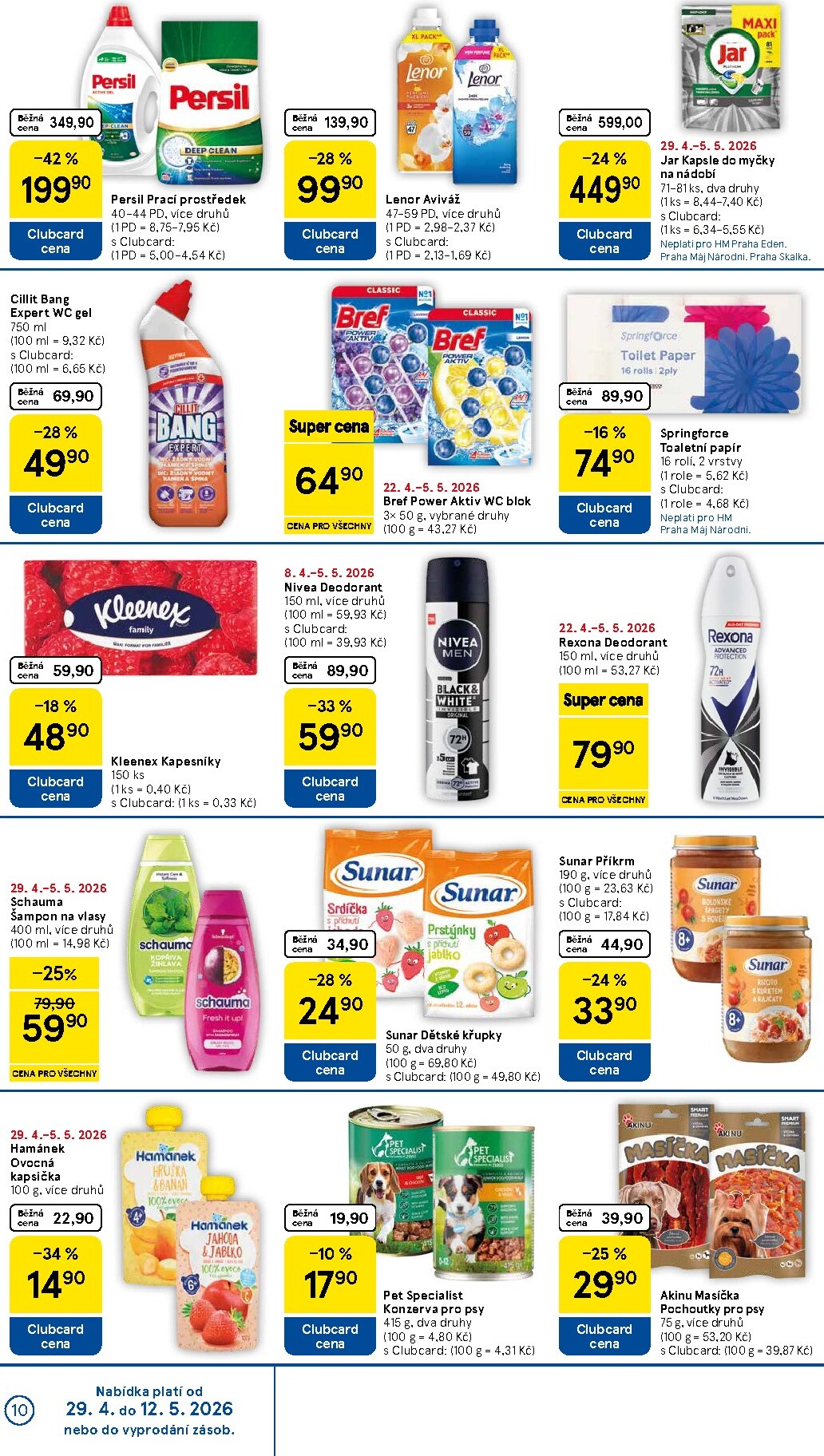 tesco - Budoucí Tesco leták platný od středy 29.04.2026 do úterý 05.05.2026 - page: 10