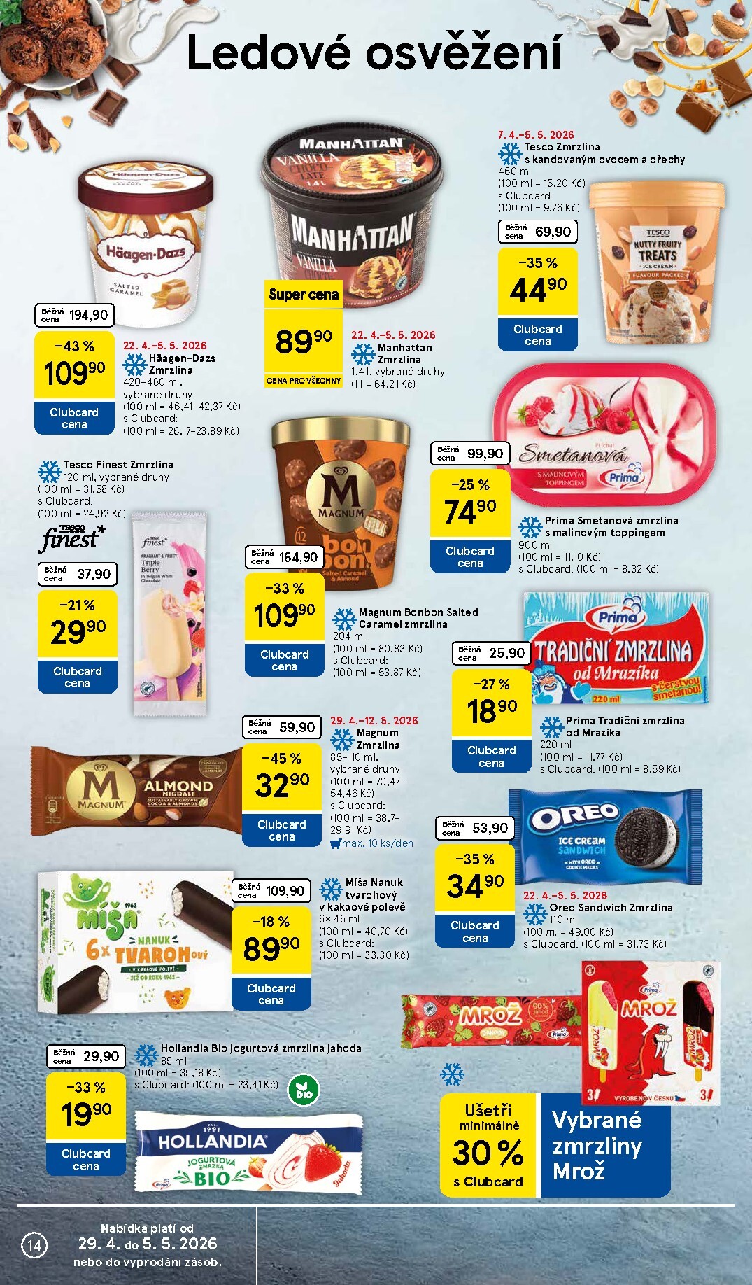 tesco - Budoucí Tesco leták platný od středy 29.04.2026 do úterý 05.05.2026 - page: 14