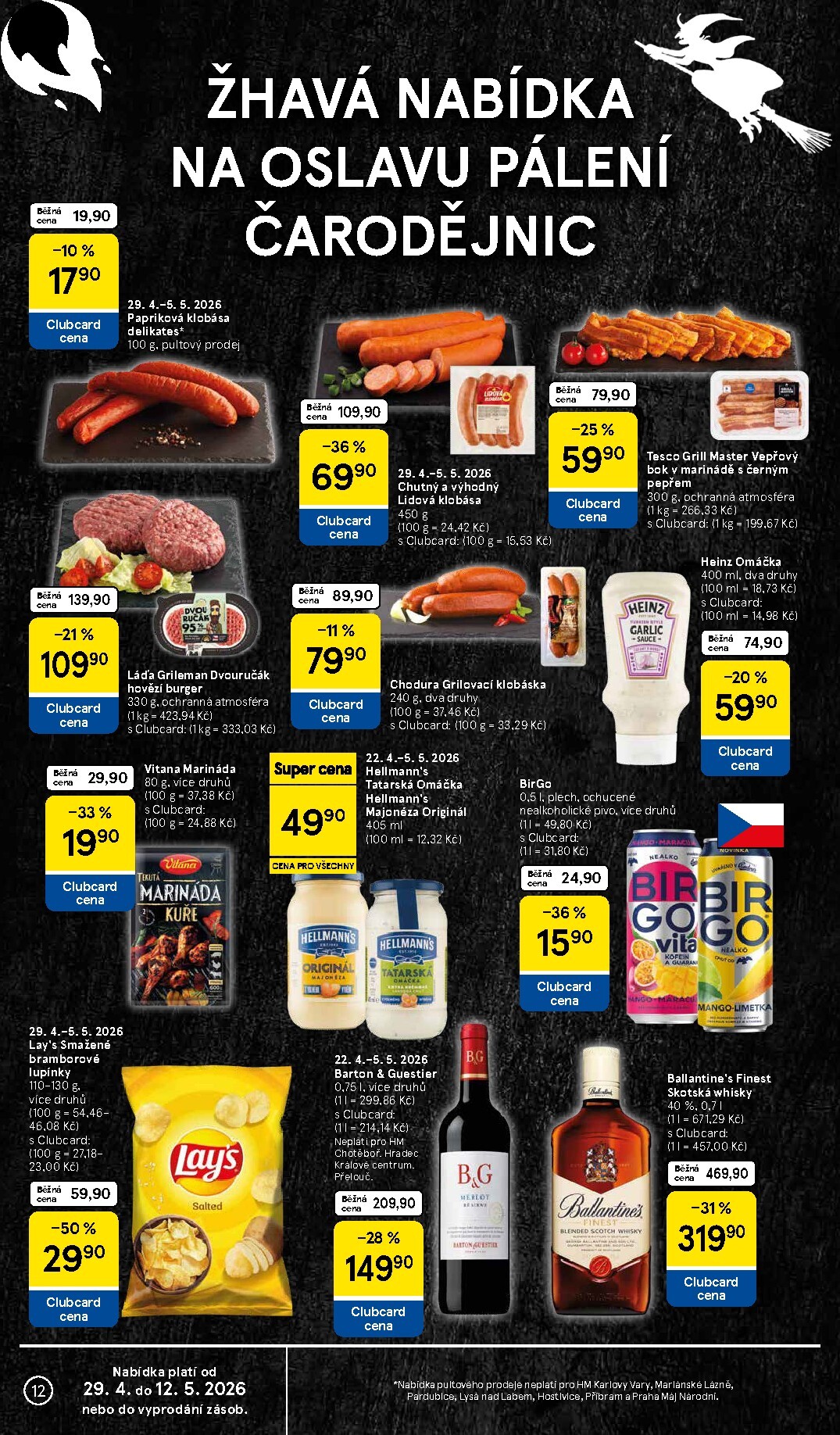 tesco - Budoucí Tesco leták platný od středy 29.04.2026 do úterý 05.05.2026 - page: 12