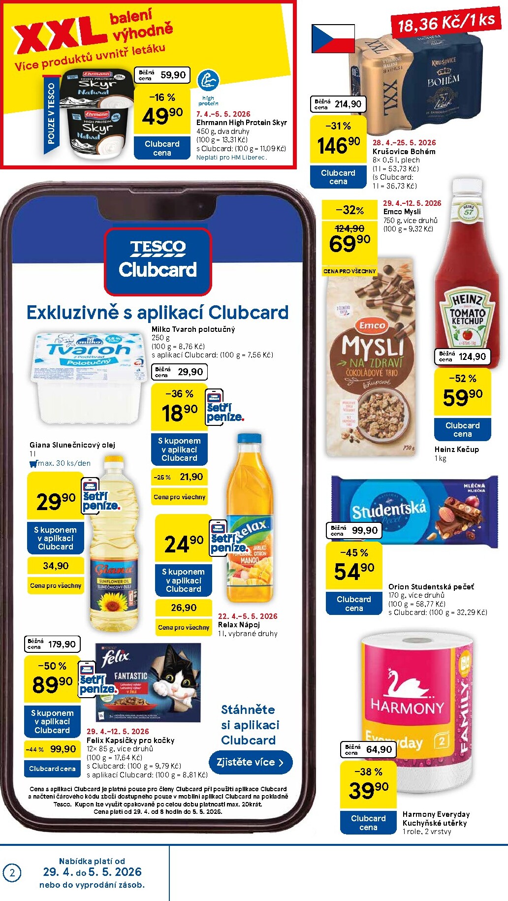 tesco - Budoucí Tesco leták platný od středy 29.04.2026 do úterý 05.05.2026 - page: 2