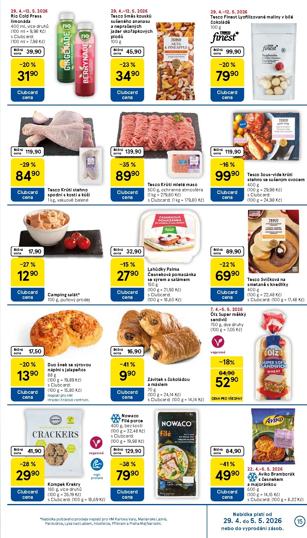 tesco - Budoucí Tesco leták platný od středy 29.04.2026 do úterý 05.05.2026 - page: 15