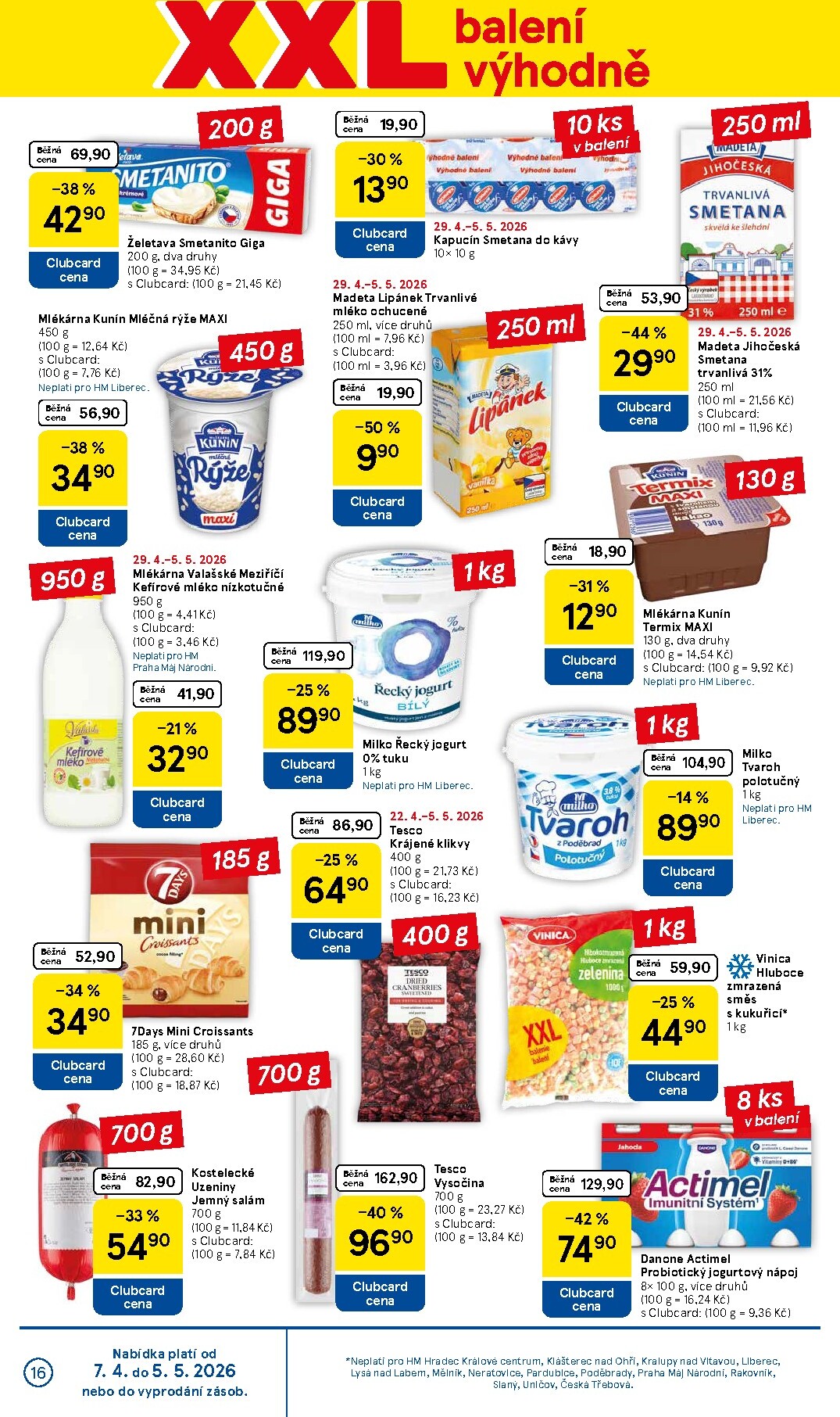 tesco - Budoucí Tesco leták platný od středy 29.04.2026 do úterý 05.05.2026 - page: 16