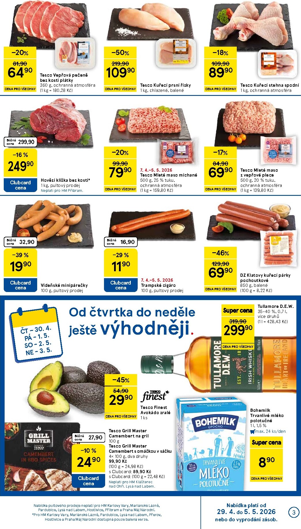tesco - Budoucí Tesco leták platný od středy 29.04.2026 do úterý 05.05.2026 - page: 3