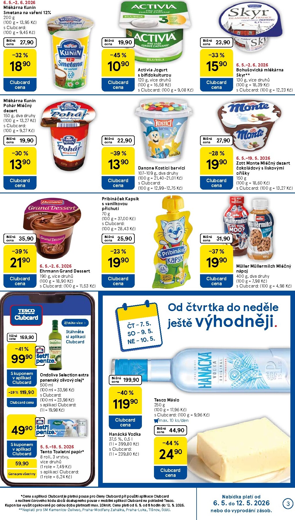 tesco - Budoucí Tesco supermarket leták platný od středy 06.05.2026 do úterý 12.05.2026 - page: 3