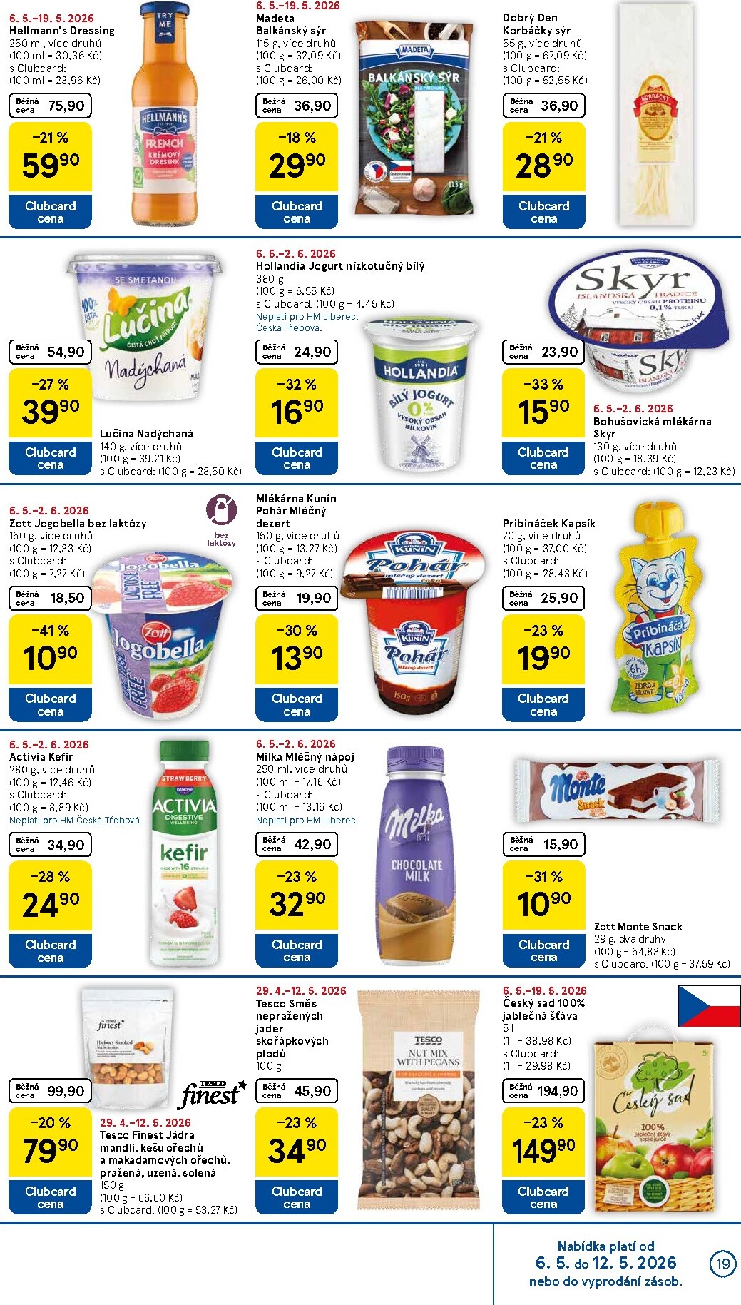 tesco - Budoucí Tesco leták platný od středy 06.05.2026 do úterý 12.05.2026 - page: 19