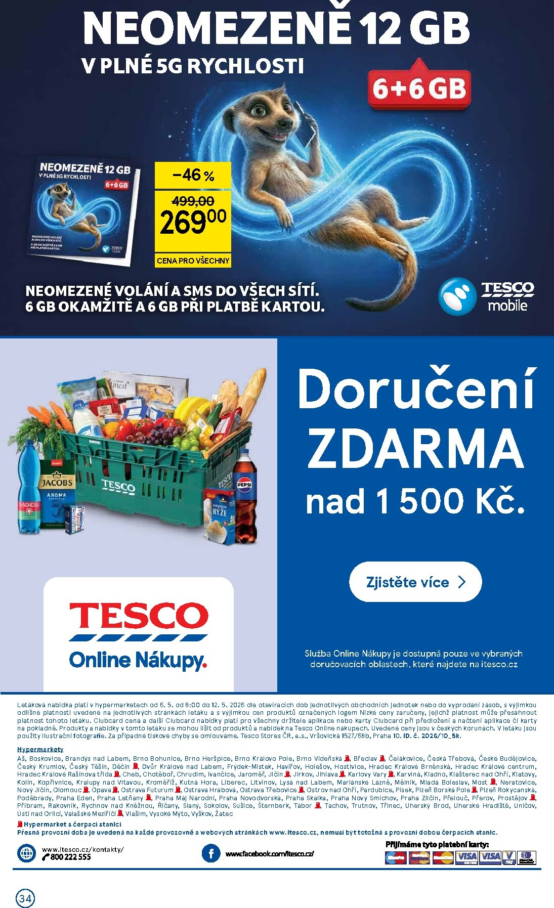 tesco - Budoucí Tesco leták platný od středy 06.05.2026 do úterý 12.05.2026 - page: 34