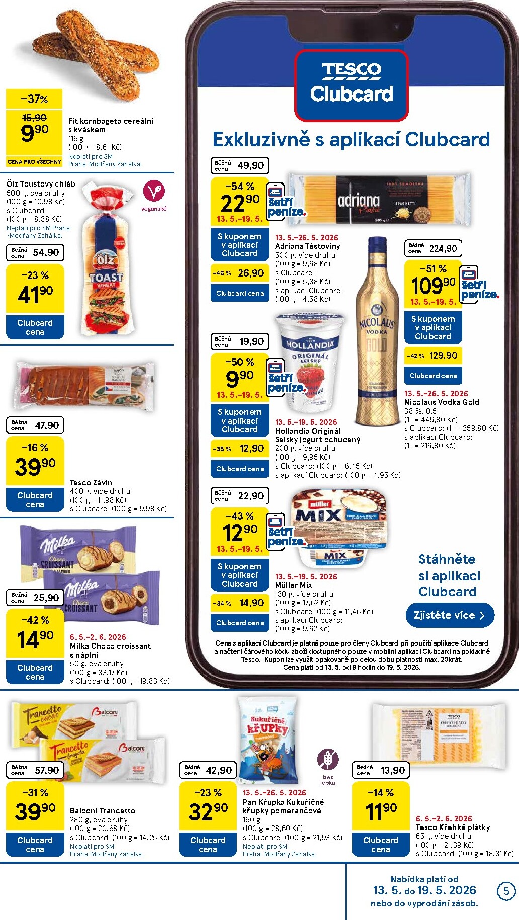 tesco - Budoucí Tesco supermarket leták platný od středy 13.05.2026 do úterý 19.05.2026 - page: 5