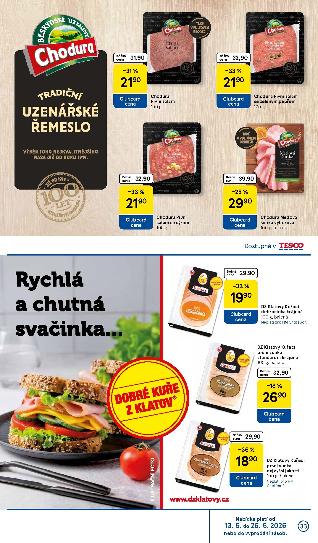tesco - Budoucí Tesco leták platný od středy 13.05.2026 do úterý 19.05.2026 - page: 33