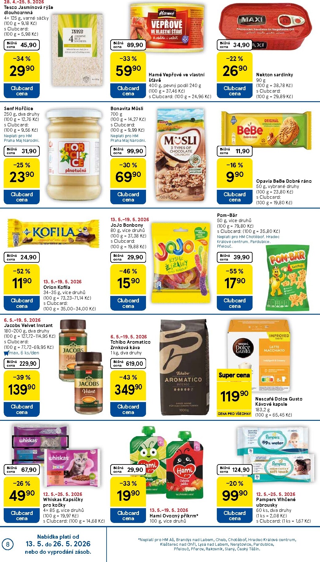tesco - Budoucí Tesco leták platný od středy 13.05.2026 do úterý 19.05.2026 - page: 8