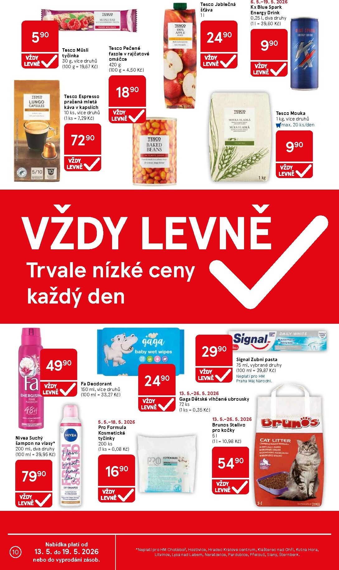 tesco - Budoucí Tesco leták platný od středy 13.05.2026 do úterý 19.05.2026 - page: 10