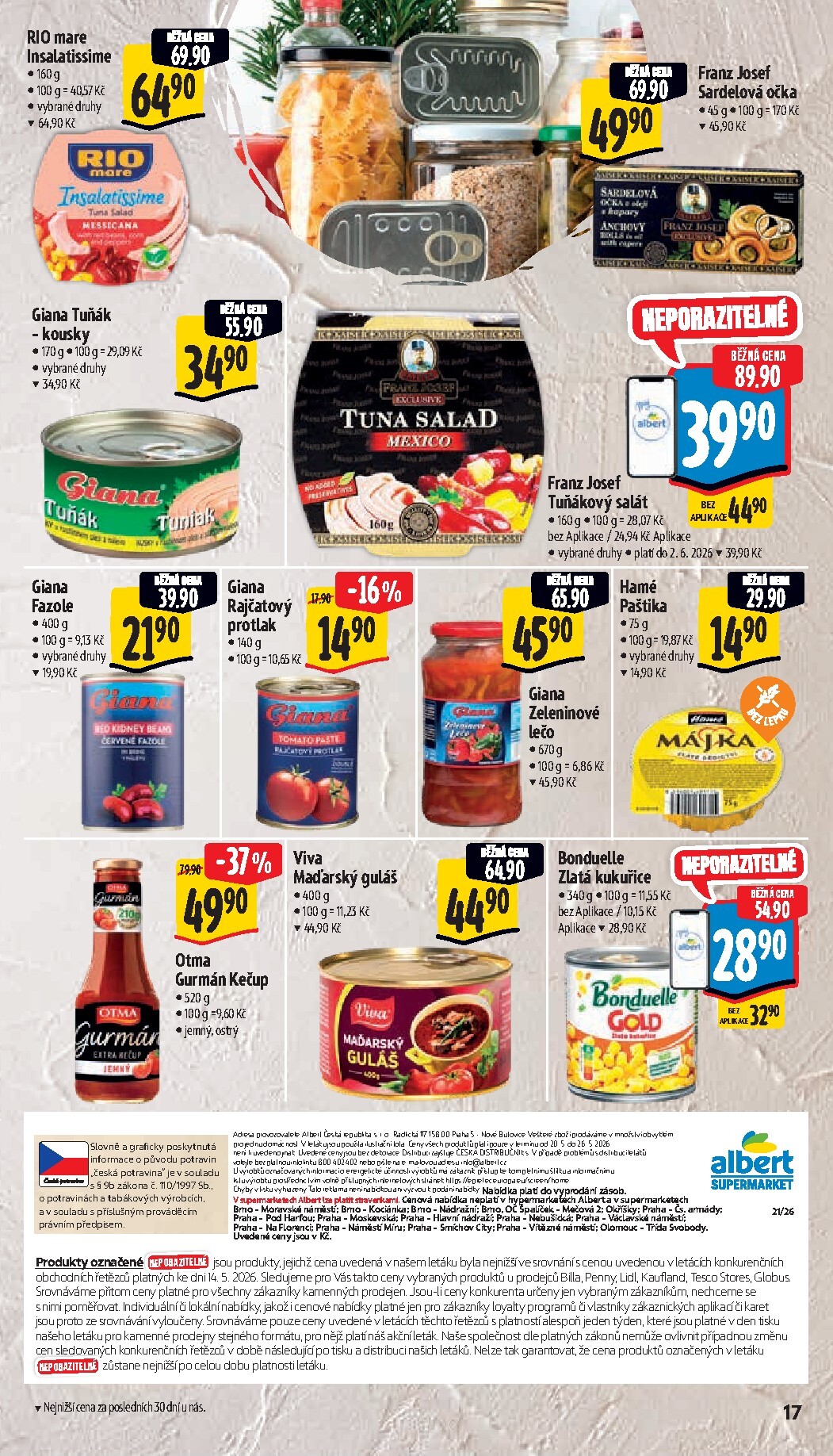 albert - Budoucí Albert Supermarket leták platný od středy 20.05.2026 do úterý 26.05.2026 - page: 25