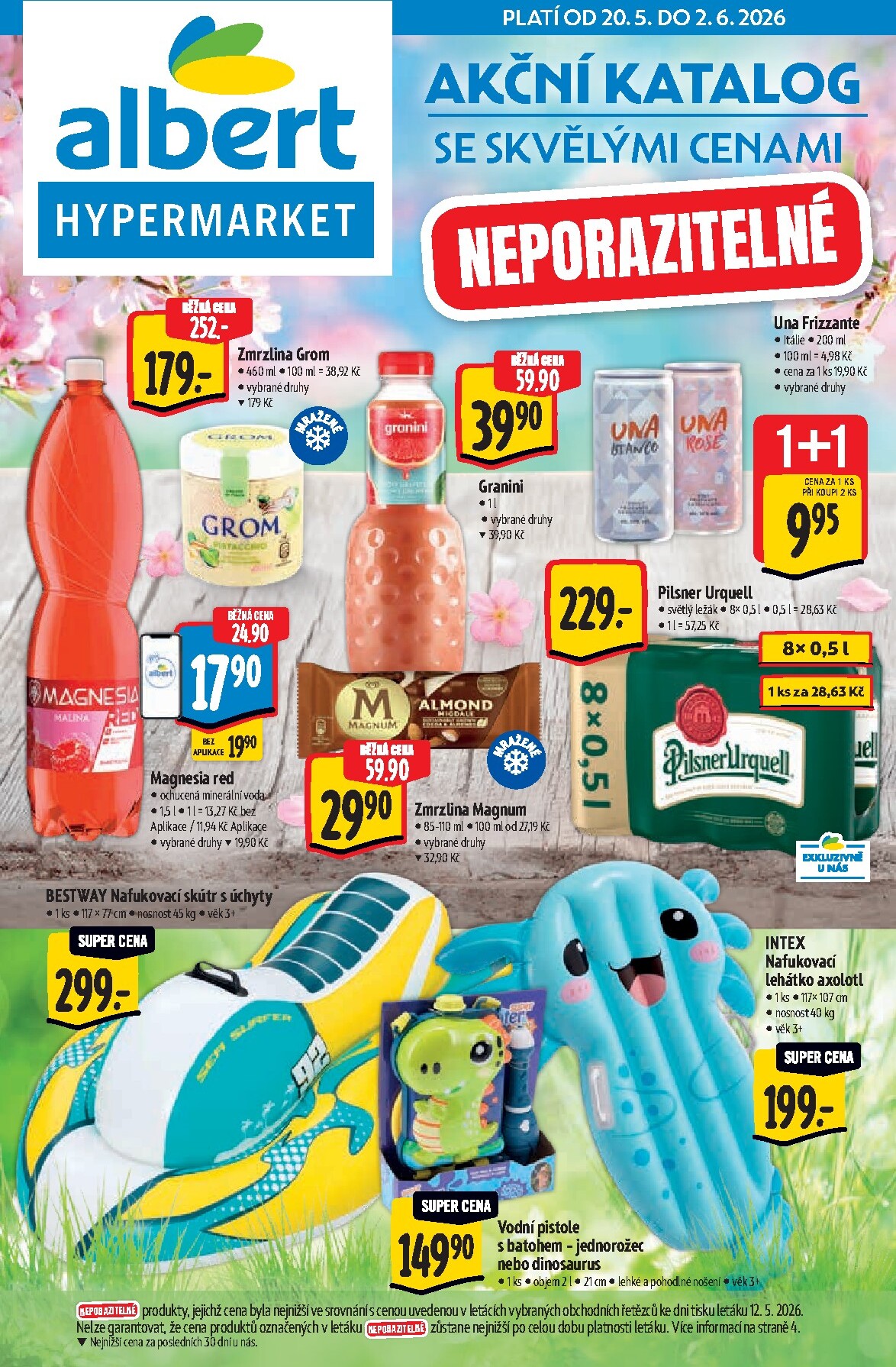 albert - Budoucí Albert Hypermarket - Akční katalog leták platný od středy 20.05.2026 do úterý 02.06.2026