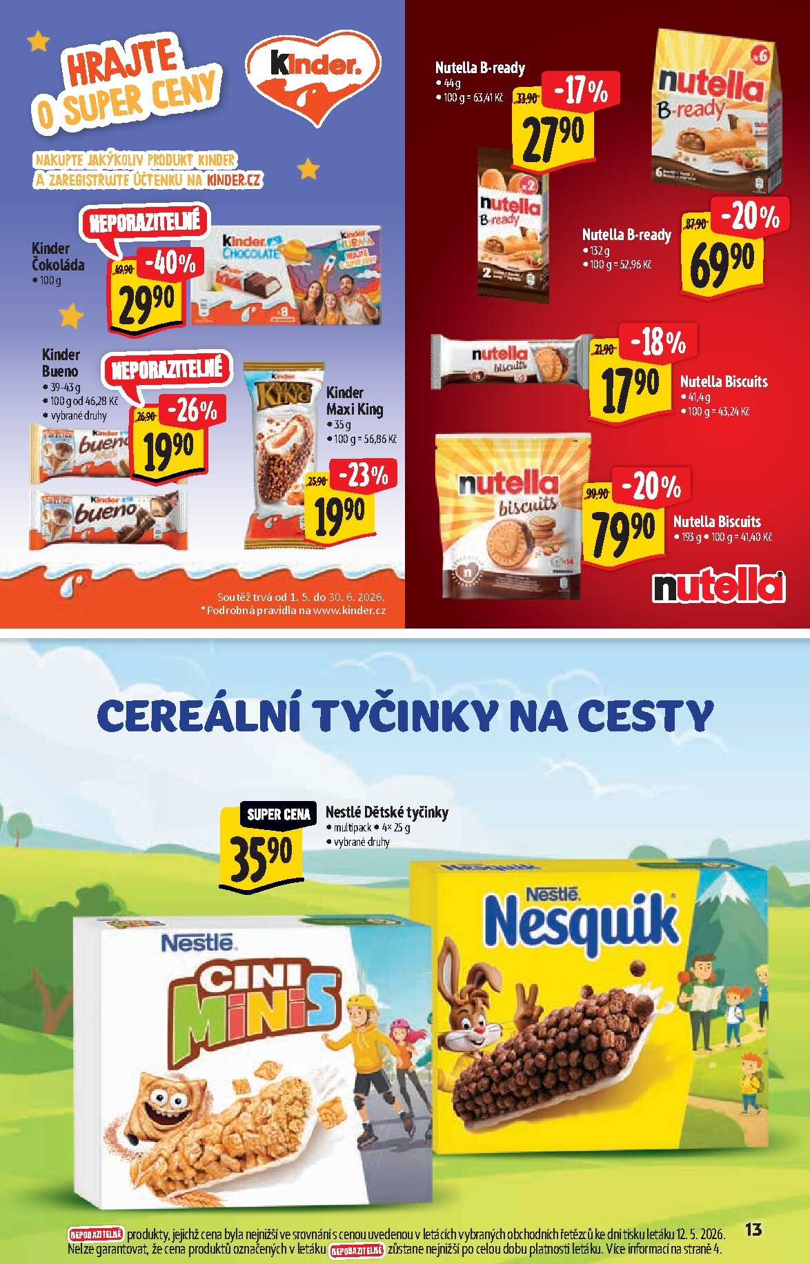 albert - Budoucí Albert Hypermarket - Akční katalog leták platný od středy 20.05.2026 do úterý 02.06.2026 - page: 13