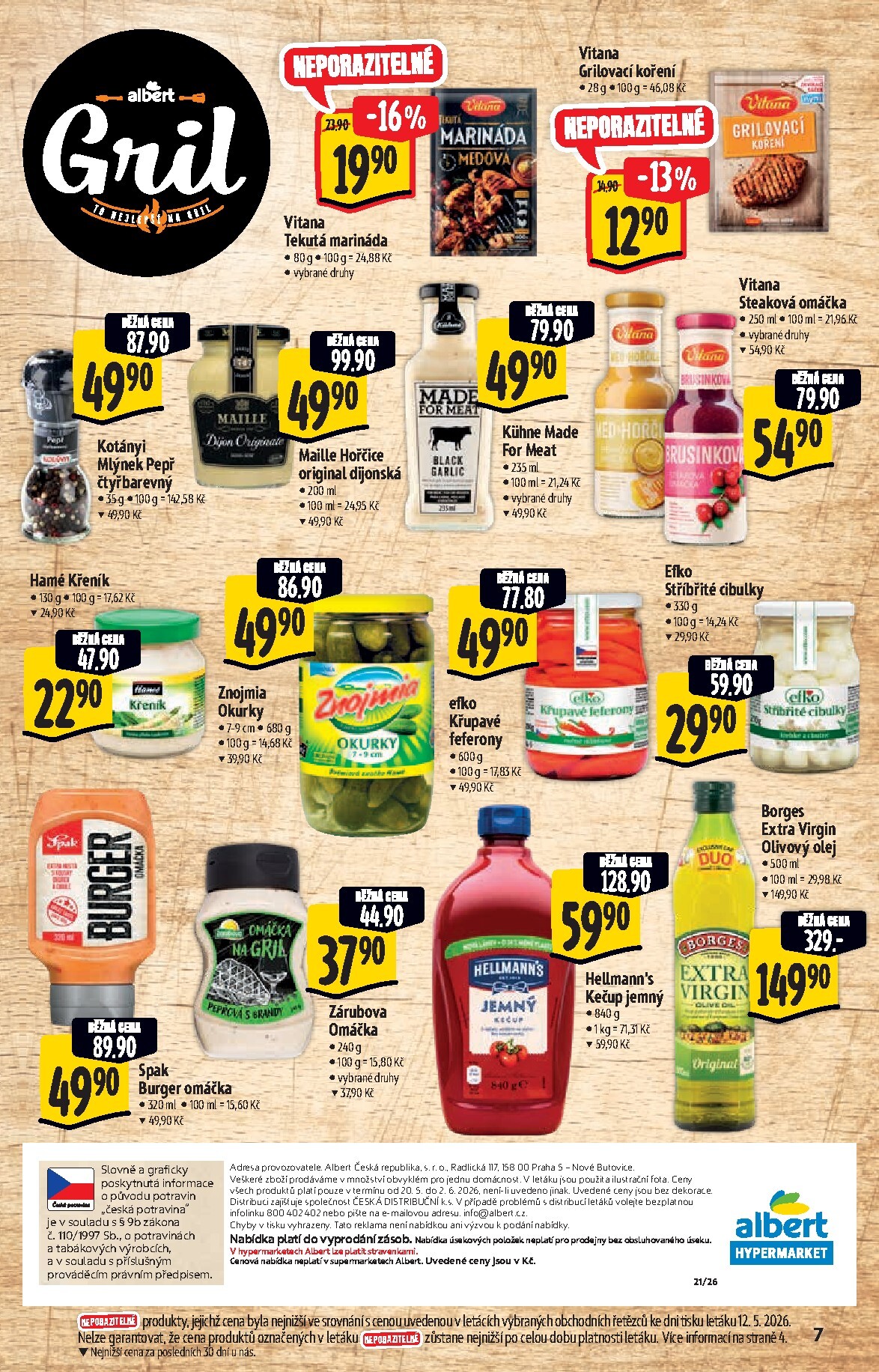 albert - Budoucí Albert Hypermarket - Akční katalog leták platný od středy 20.05.2026 do úterý 02.06.2026 - page: 7