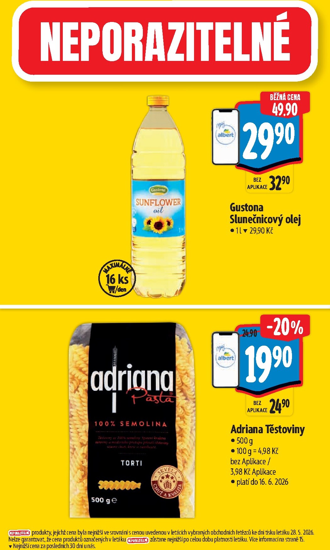 albert - Aktuální Albert Supermarket leták platný od středy 03.06.2026 do úterý 09.06.2026 - page: 4