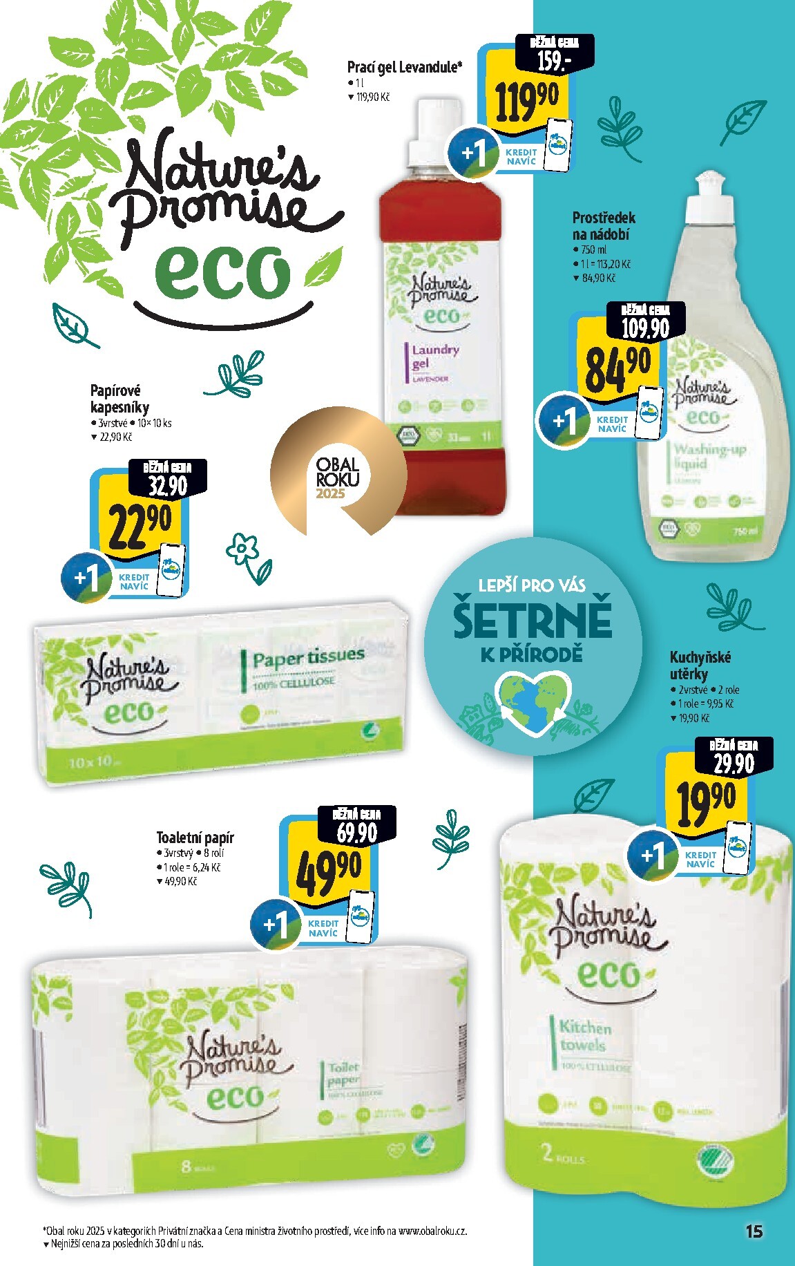 albert - Budoucí Albert Supermarket - Šetrně k přírodě leták platný od středy 17.06.2026 do úterý 30.06.2026 - page: 15