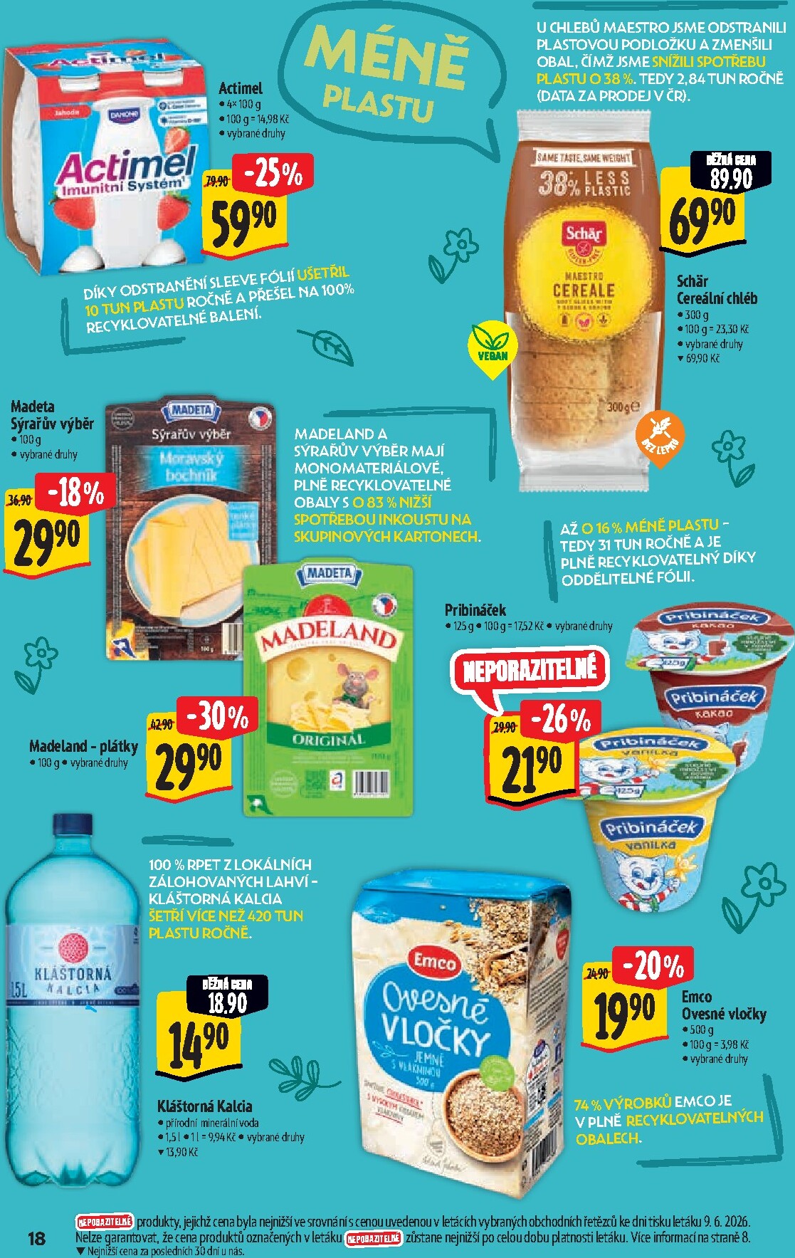 albert - Budoucí Albert Supermarket - Šetrně k přírodě leták platný od středy 17.06.2026 do úterý 30.06.2026 - page: 18