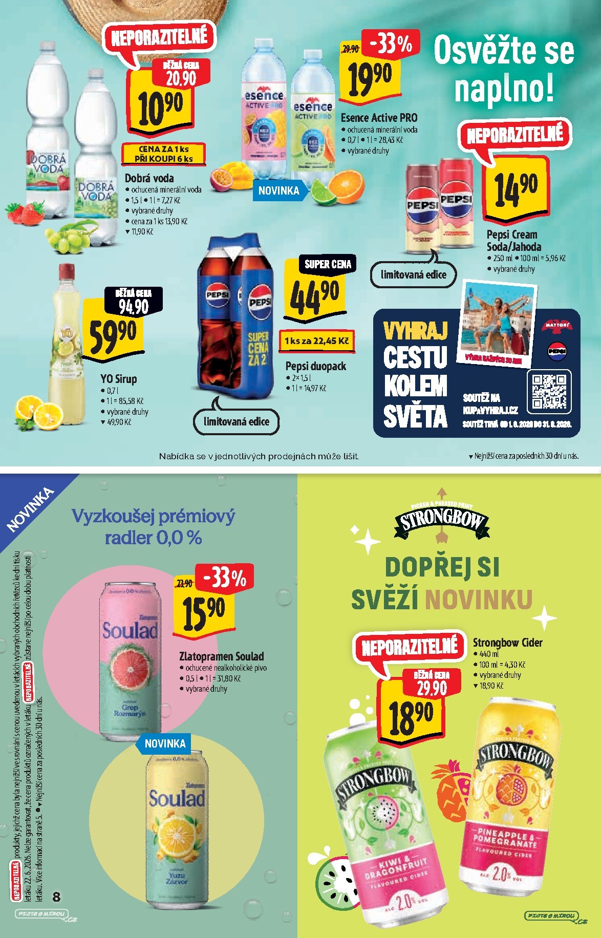 albert - Budoucí Albert Hypermarket - Neporazitelný akční leták platný od středy 01.07.2026 do úterý 14.07.2026 - page: 8