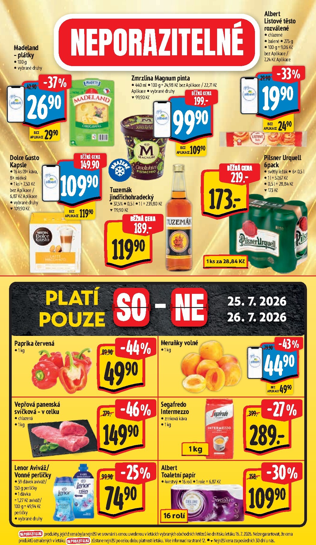 albert - Budoucí Albert Supermarket leták platný od středy 22.07.2026 do úterý 28.07.2026 - page: 6