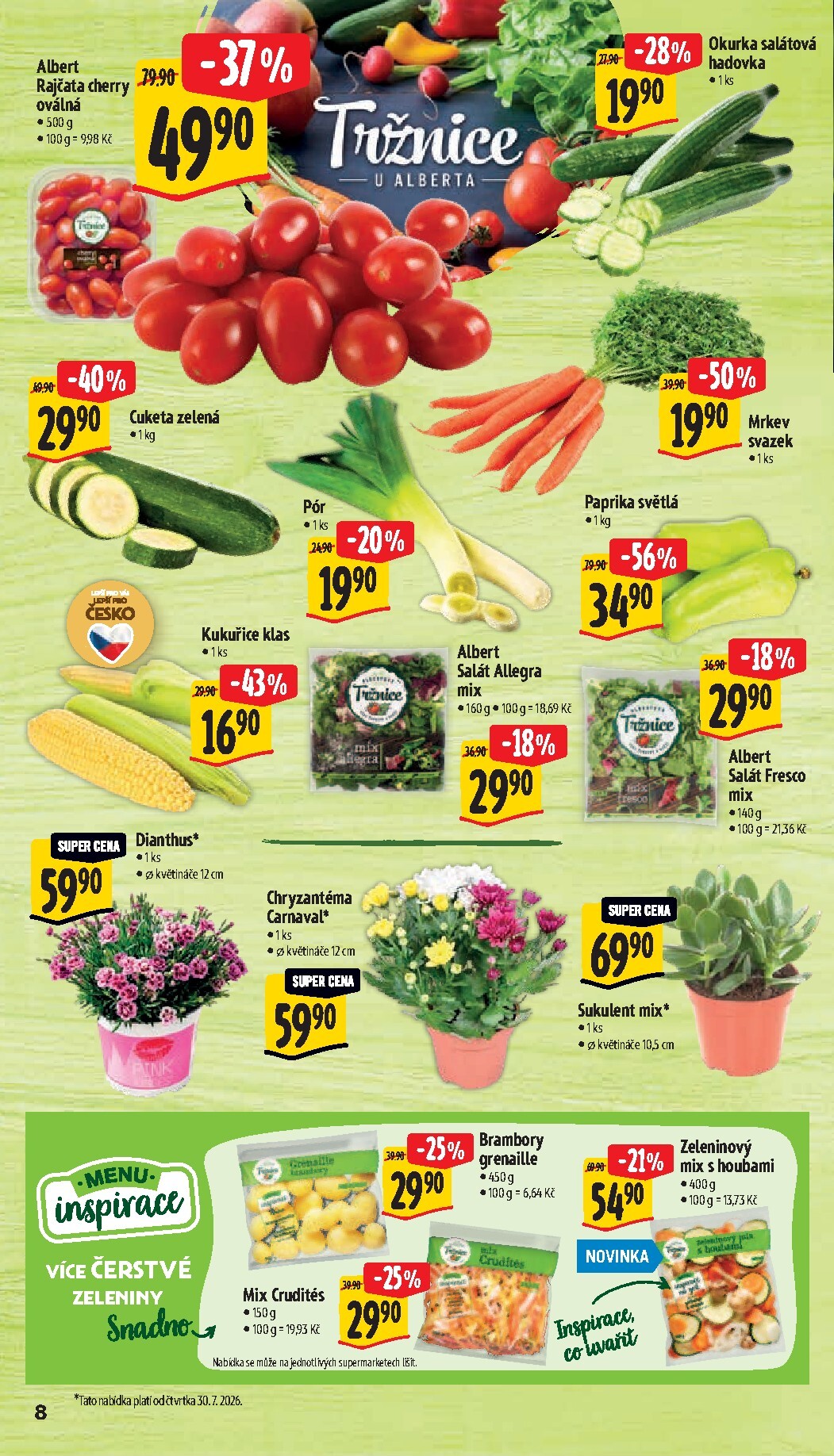 albert - Budoucí Albert Supermarket leták platný od středy 29.07.2026 do úterý 04.08.2026 - page: 16