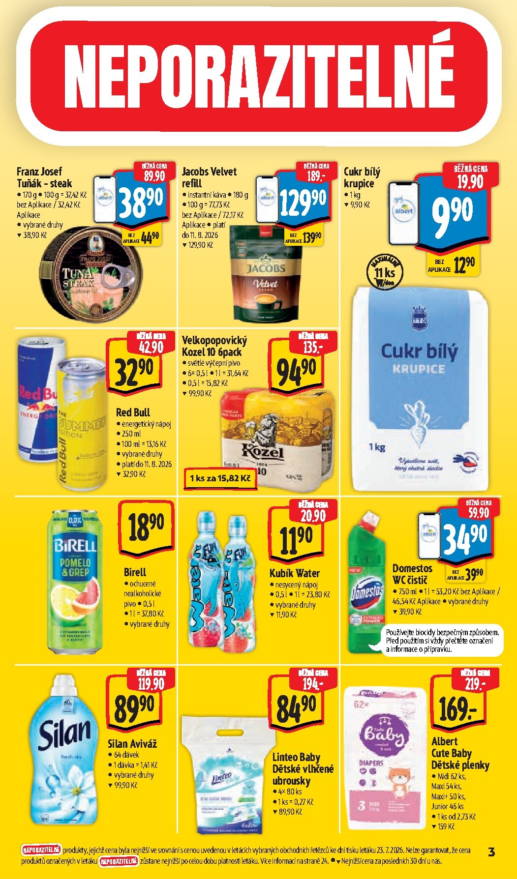 albert - Budoucí Albert Supermarket leták platný od středy 29.07.2026 do úterý 04.08.2026 - page: 7