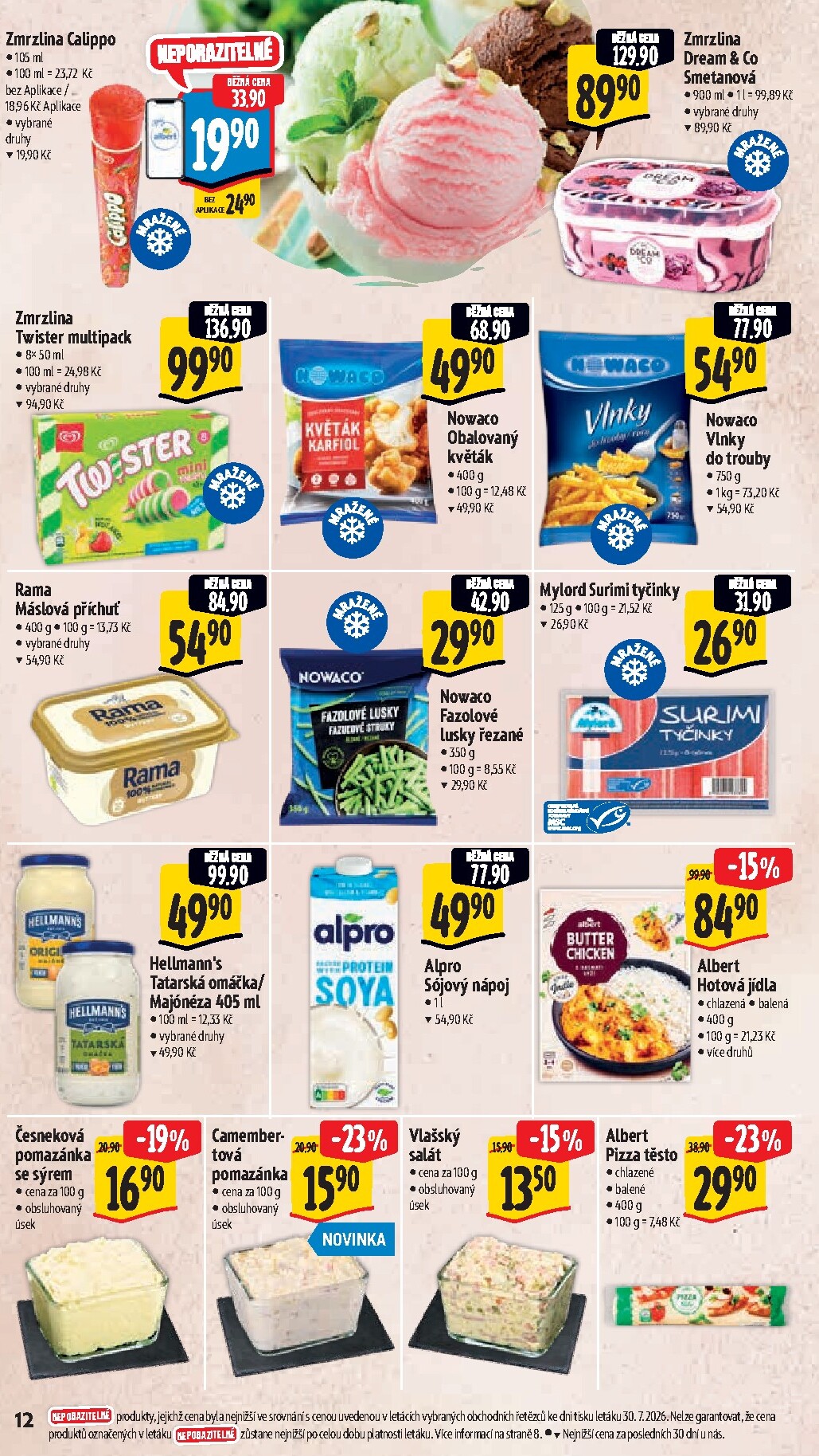 albert - Budoucí Albert Supermarket leták platný od středy 05.08.2026 do úterý 11.08.2026 - page: 20