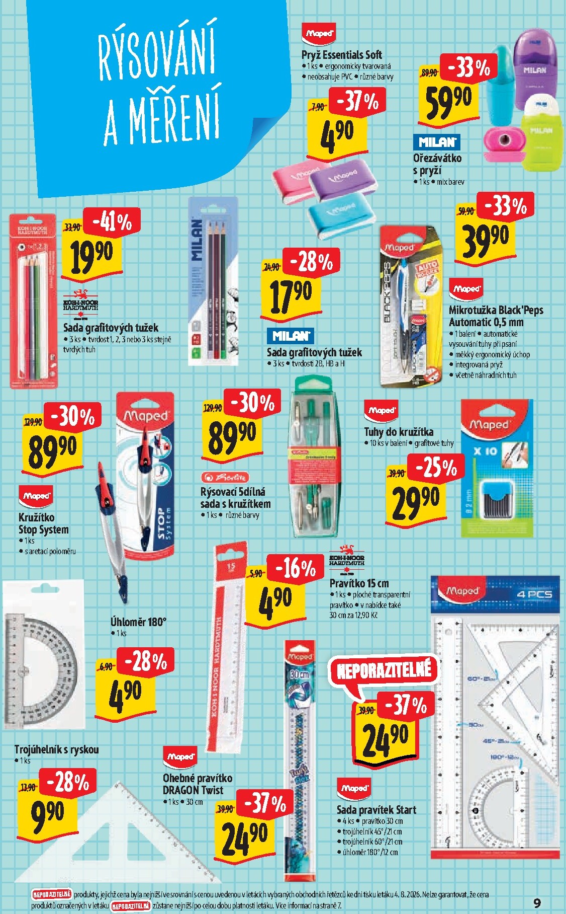 albert - Budoucí Albert leták platný od středy 12.08.2026 do úterý 08.09.2026 - page: 9