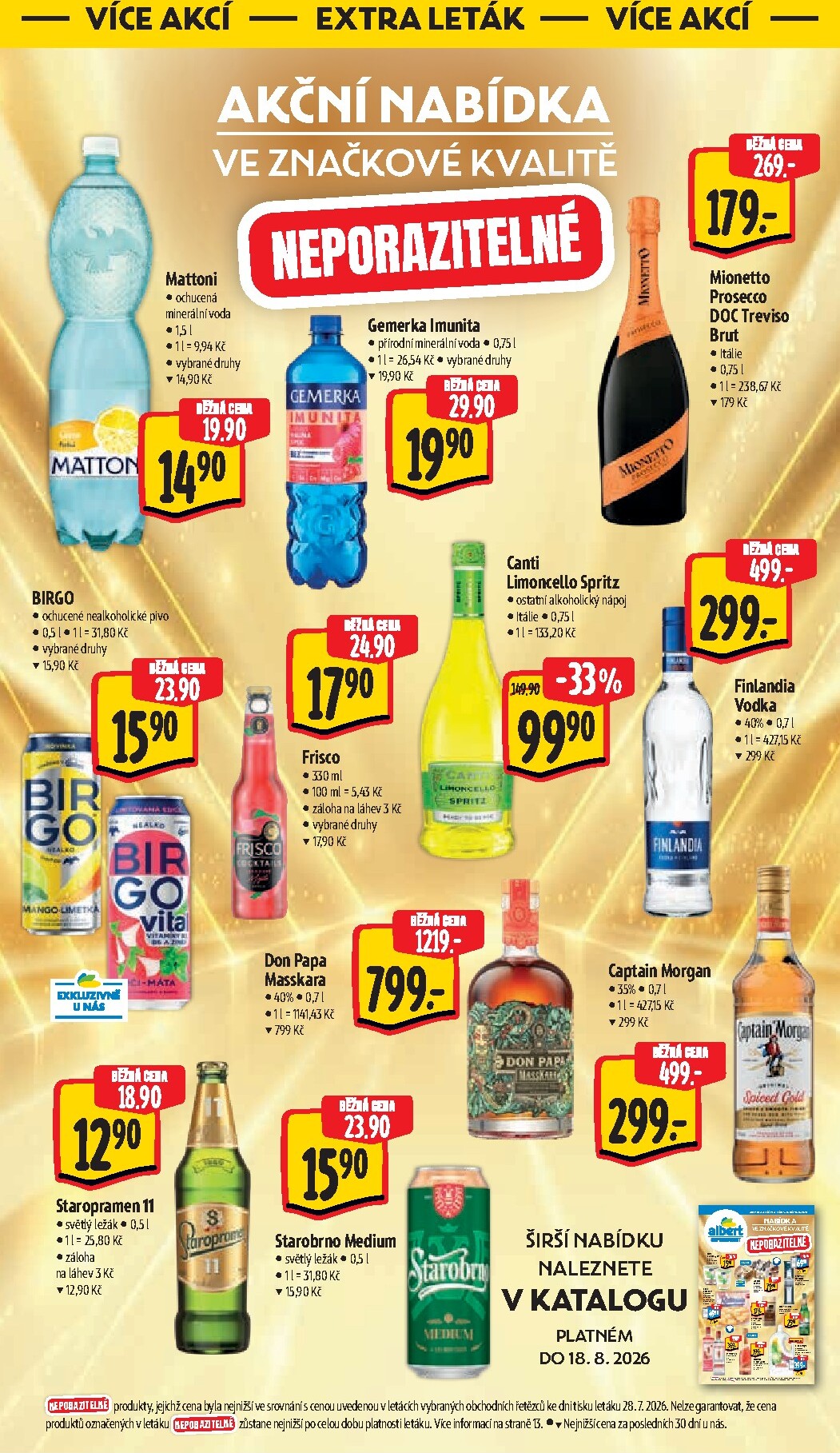albert - Budoucí Albert Supermarket leták platný od středy 12.08.2026 do úterý 18.08.2026 - page: 40