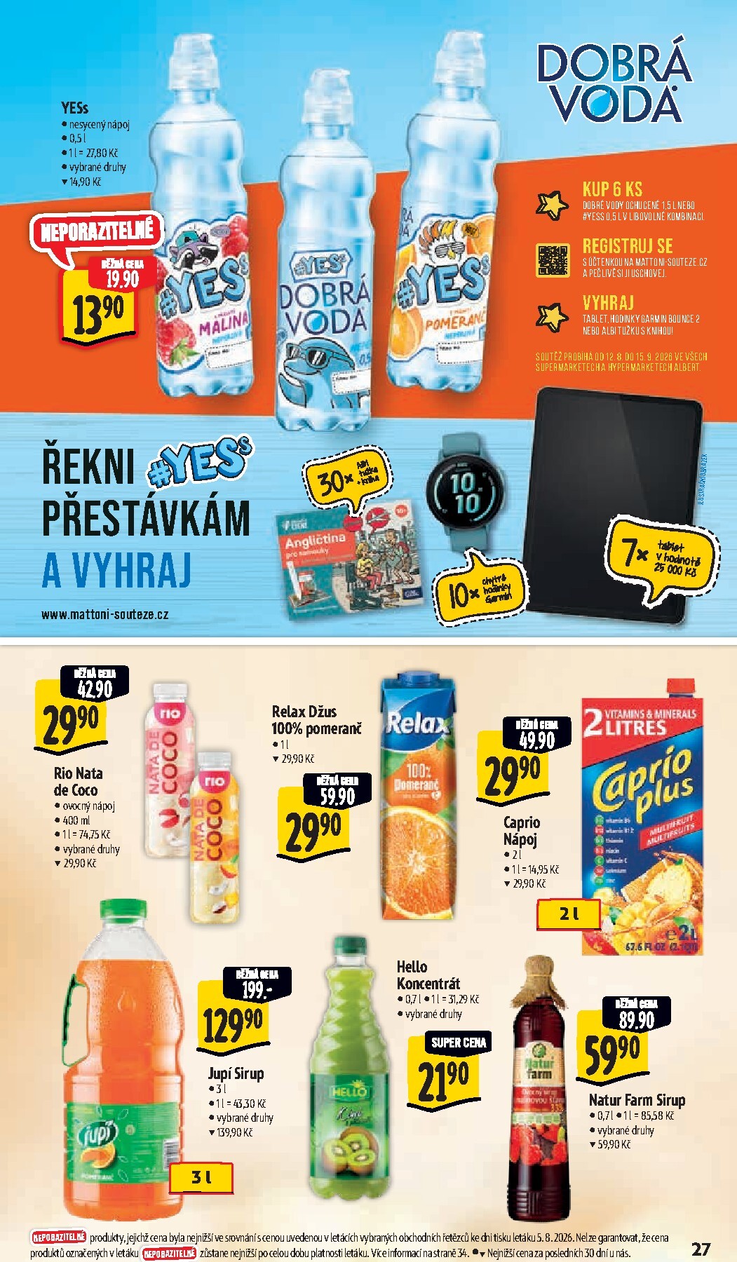 albert - Budoucí Albert Hypermarket leták platný od středy 12.08.2026 do úterý 18.08.2026 - page: 37
