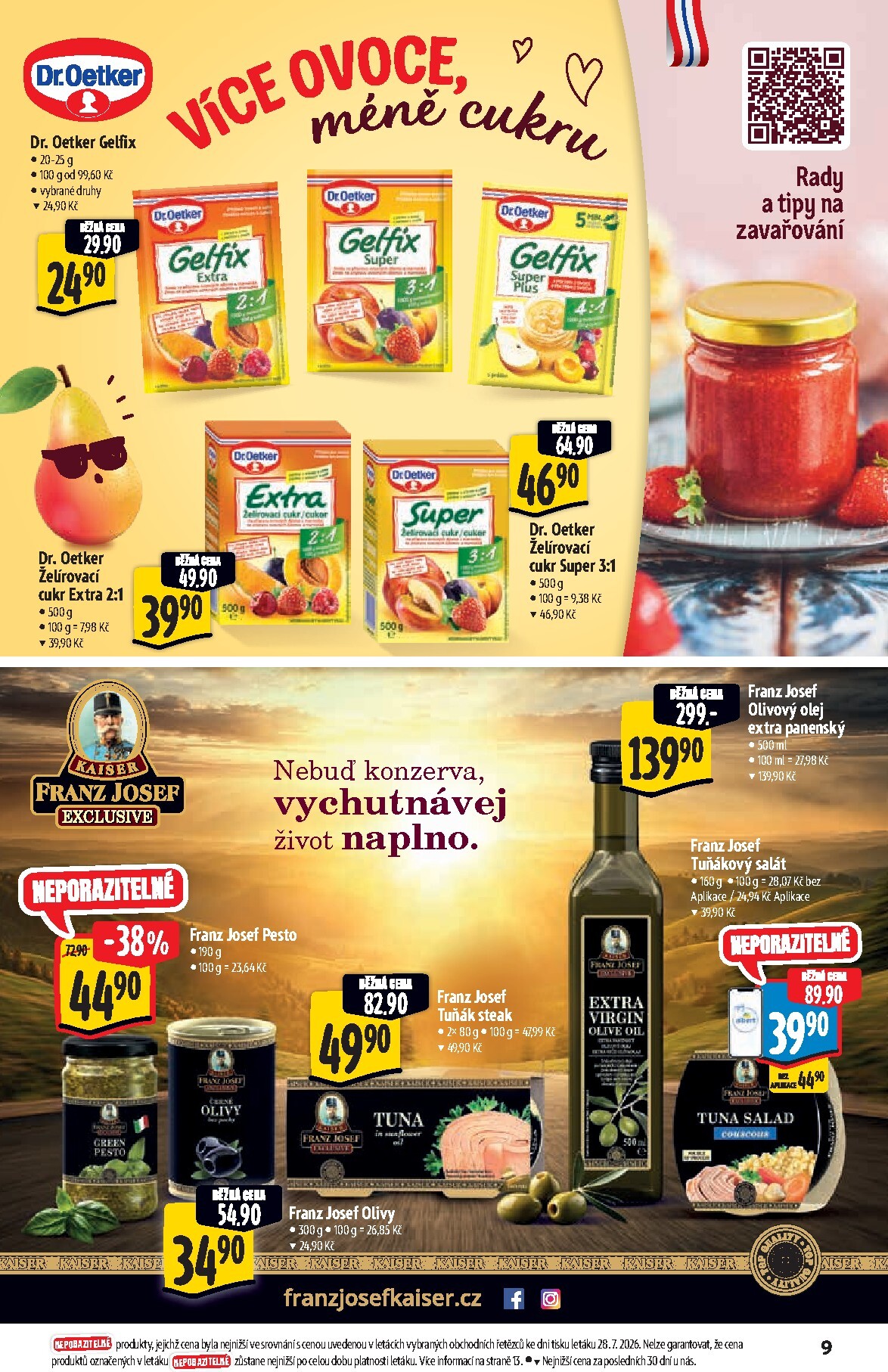 albert - Aktuální Albert Supermarket - Značky leták platný od středy 05.08.2026 do úterý 18.08.2026 - page: 9