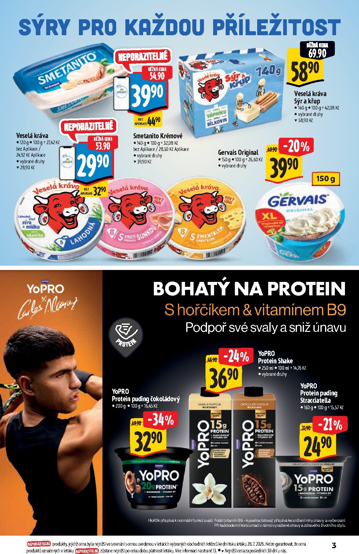 albert - Aktuální Albert Supermarket - Značky leták platný od středy 05.08.2026 do úterý 18.08.2026 - page: 3