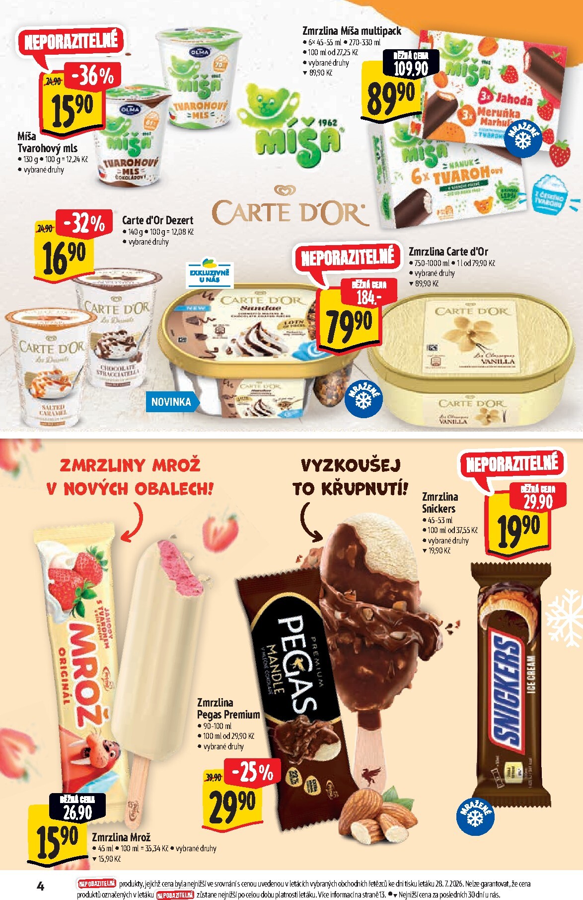 albert - Aktuální Albert Supermarket - Značky leták platný od středy 05.08.2026 do úterý 18.08.2026 - page: 4