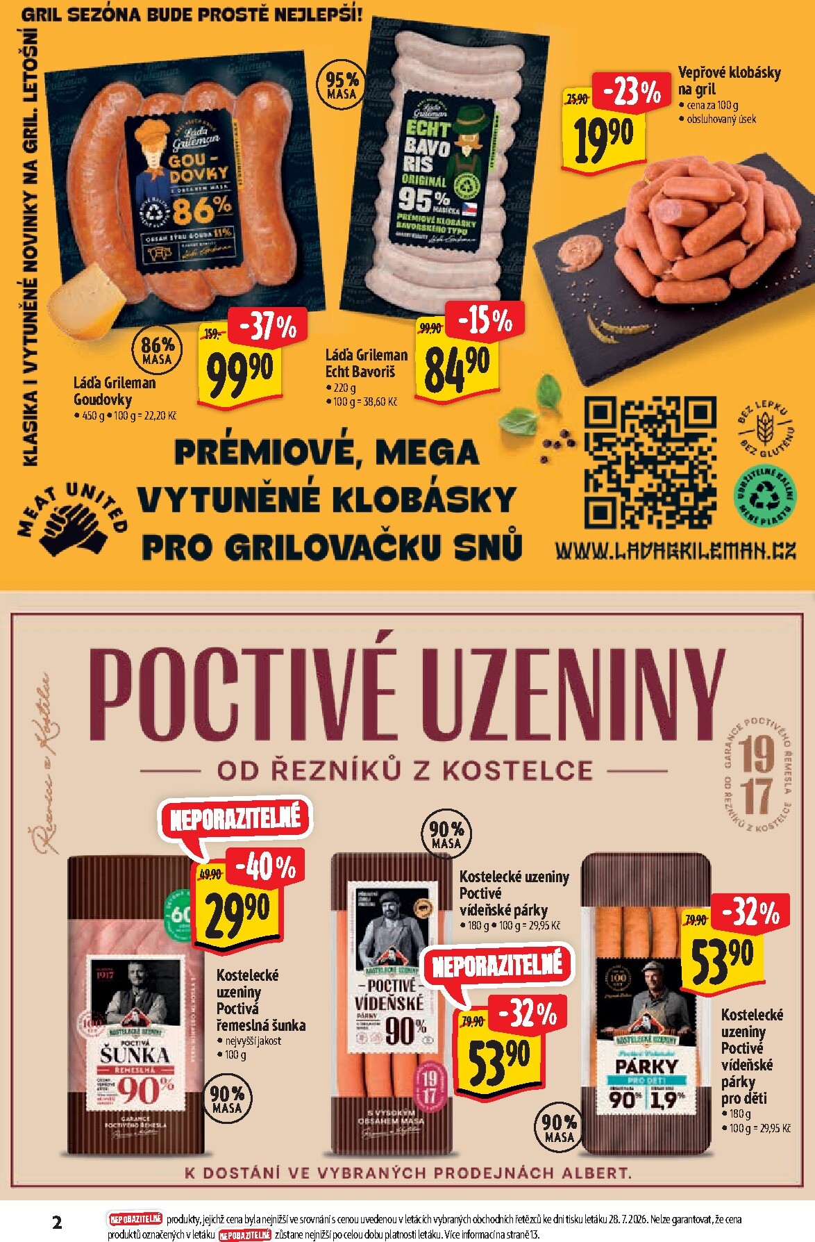 albert - Aktuální Albert Supermarket - Značky leták platný od středy 05.08.2026 do úterý 18.08.2026 - page: 2