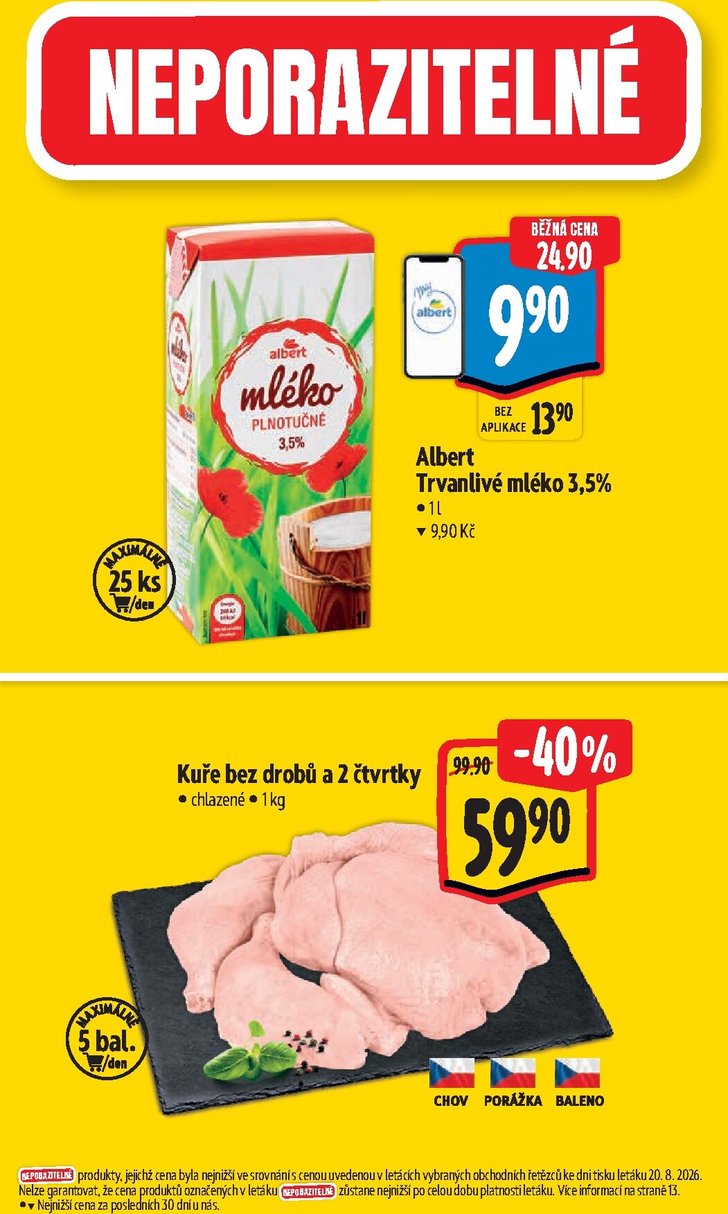 albert - Budoucí Albert Supermarket leták platný od středy 26.08.2026 do úterý 01.09.2026 - page: 2