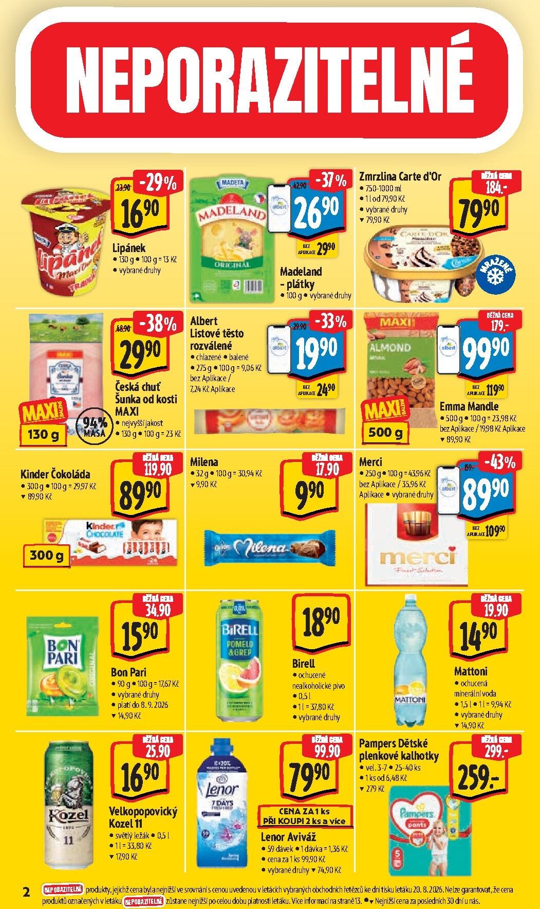 albert - Budoucí Albert Supermarket leták platný od středy 26.08.2026 do úterý 01.09.2026 - page: 6