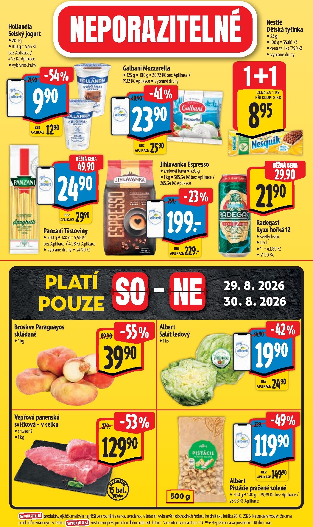 albert - Budoucí Albert Supermarket leták platný od středy 26.08.2026 do úterý 01.09.2026 - page: 47