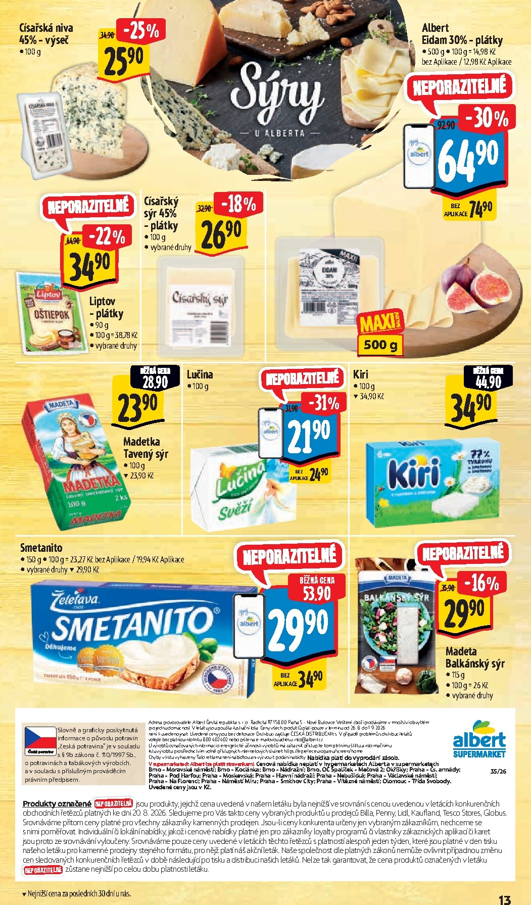 albert - Budoucí Albert Supermarket leták platný od středy 26.08.2026 do úterý 01.09.2026 - page: 23