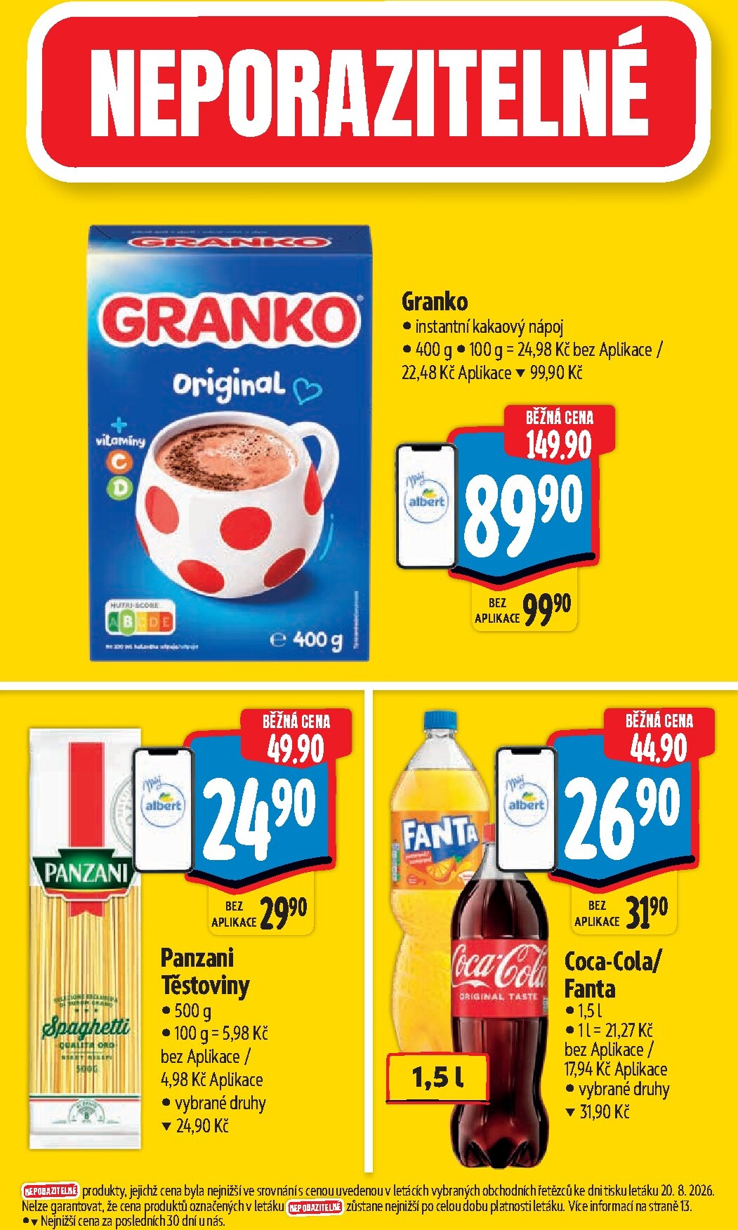 albert - Budoucí Albert Supermarket leták platný od středy 26.08.2026 do úterý 01.09.2026 - page: 5
