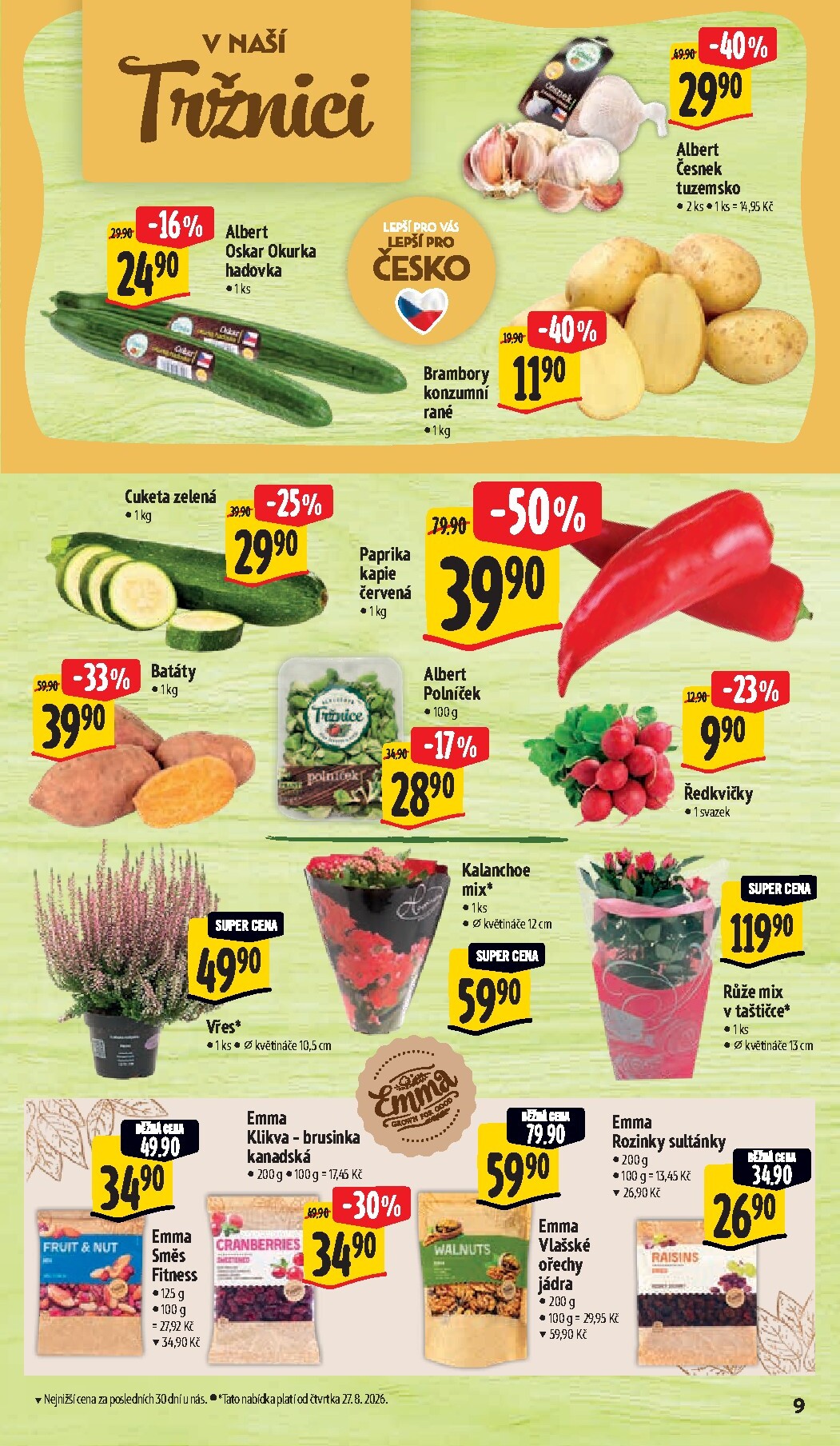 albert - Budoucí Albert Supermarket leták platný od středy 26.08.2026 do úterý 01.09.2026 - page: 15
