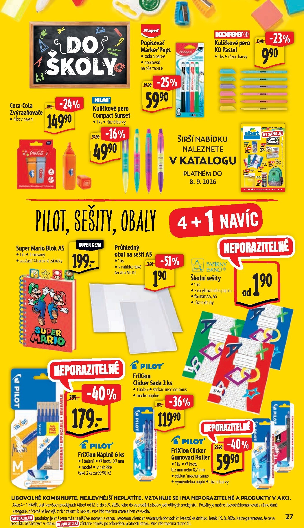 albert - Budoucí Albert Hypermarket leták platný od středy 26.08.2026 do úterý 01.09.2026 - page: 37