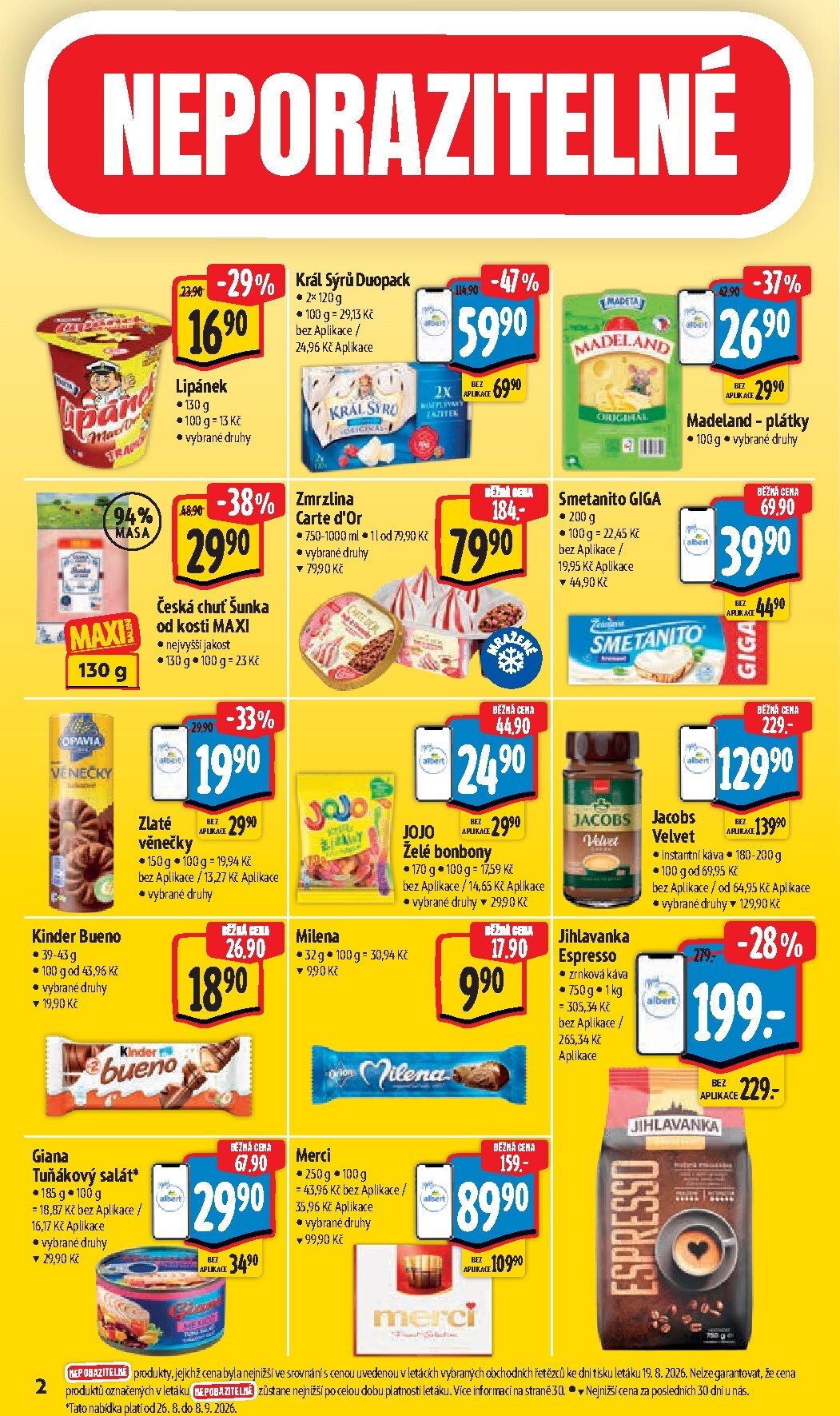 albert - Budoucí Albert Hypermarket leták platný od středy 26.08.2026 do úterý 01.09.2026 - page: 6