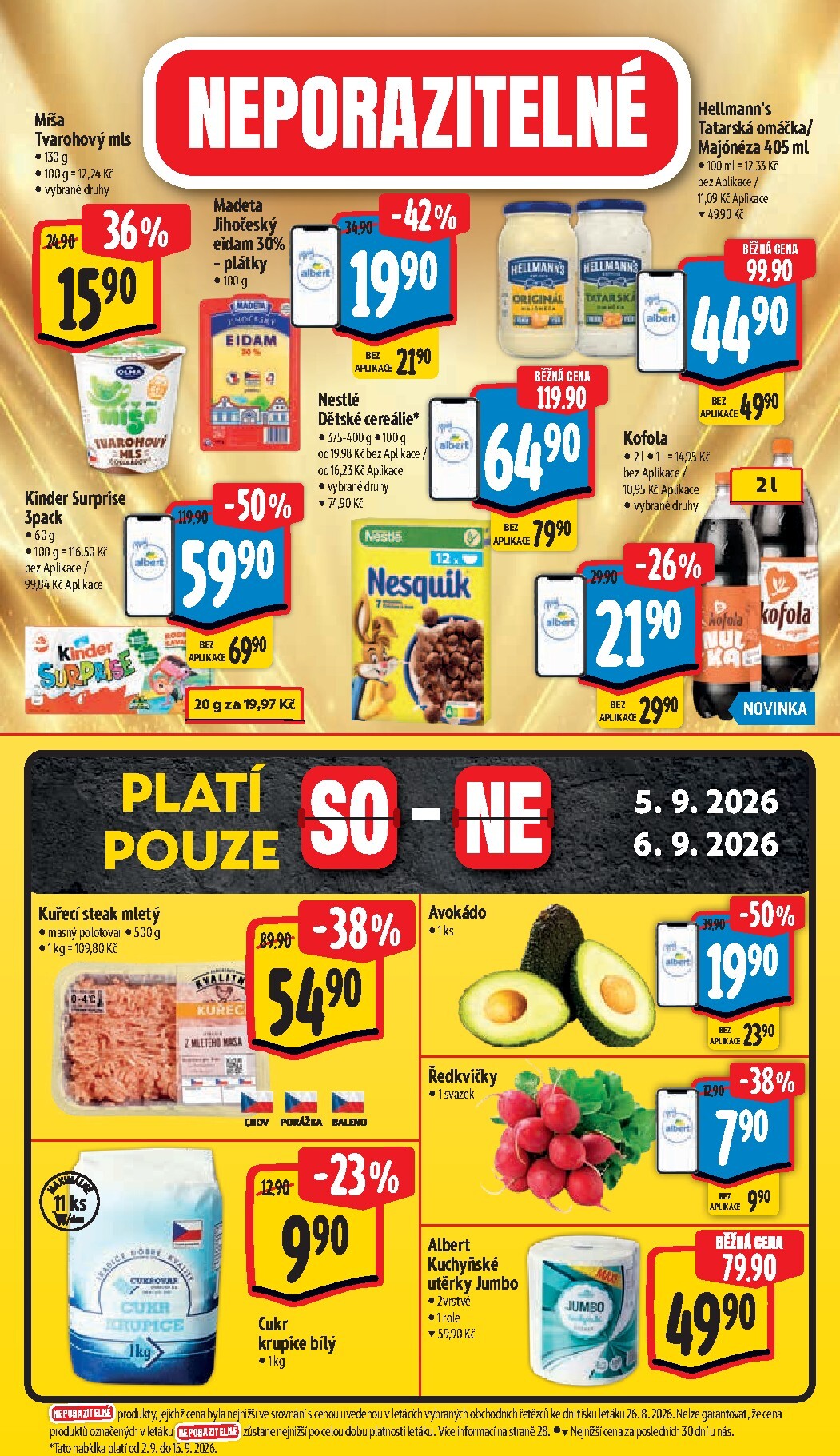 albert - Budoucí Albert Hypermarket leták platný od středy 02.09.2026 do úterý 08.09.2026 - page: 8