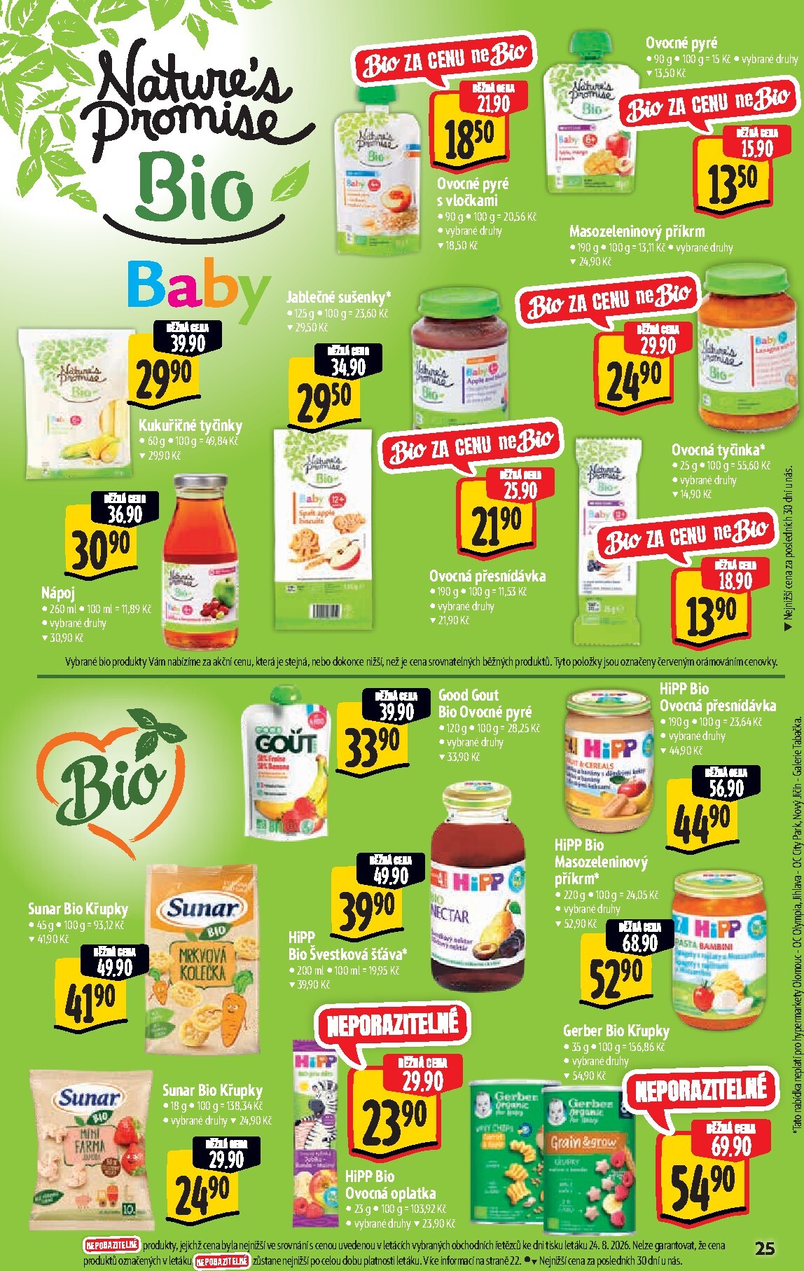 albert - Budoucí Albert Hypermarket - Bio leták platný od středy 02.09.2026 do úterý 29.09.2026 - page: 25