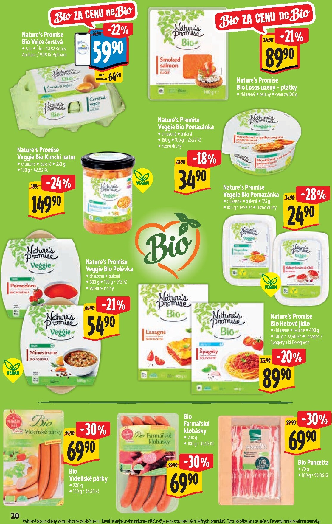 albert - Budoucí Albert Hypermarket - Bio leták platný od středy 02.09.2026 do úterý 29.09.2026 - page: 20