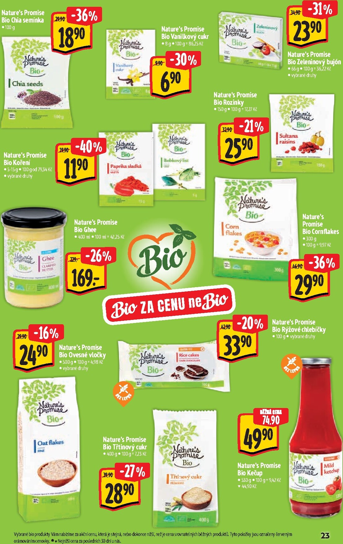 albert - Budoucí Albert Hypermarket - Bio leták platný od středy 02.09.2026 do úterý 29.09.2026 - page: 23